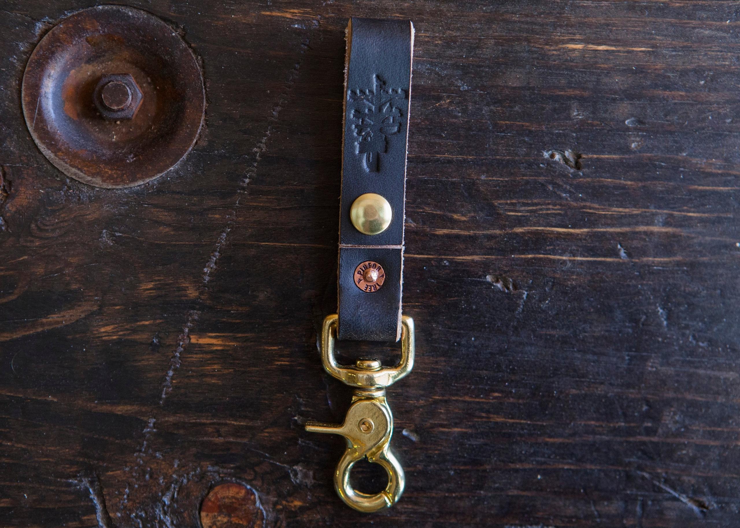 Painted Black "Teacore" Keychain