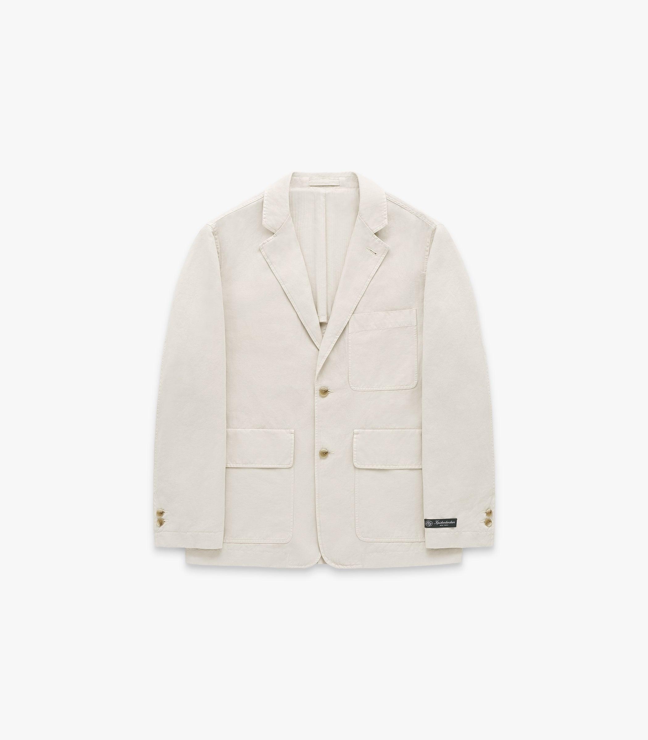 Lane Twill Cotton & Linen Suit Jacket