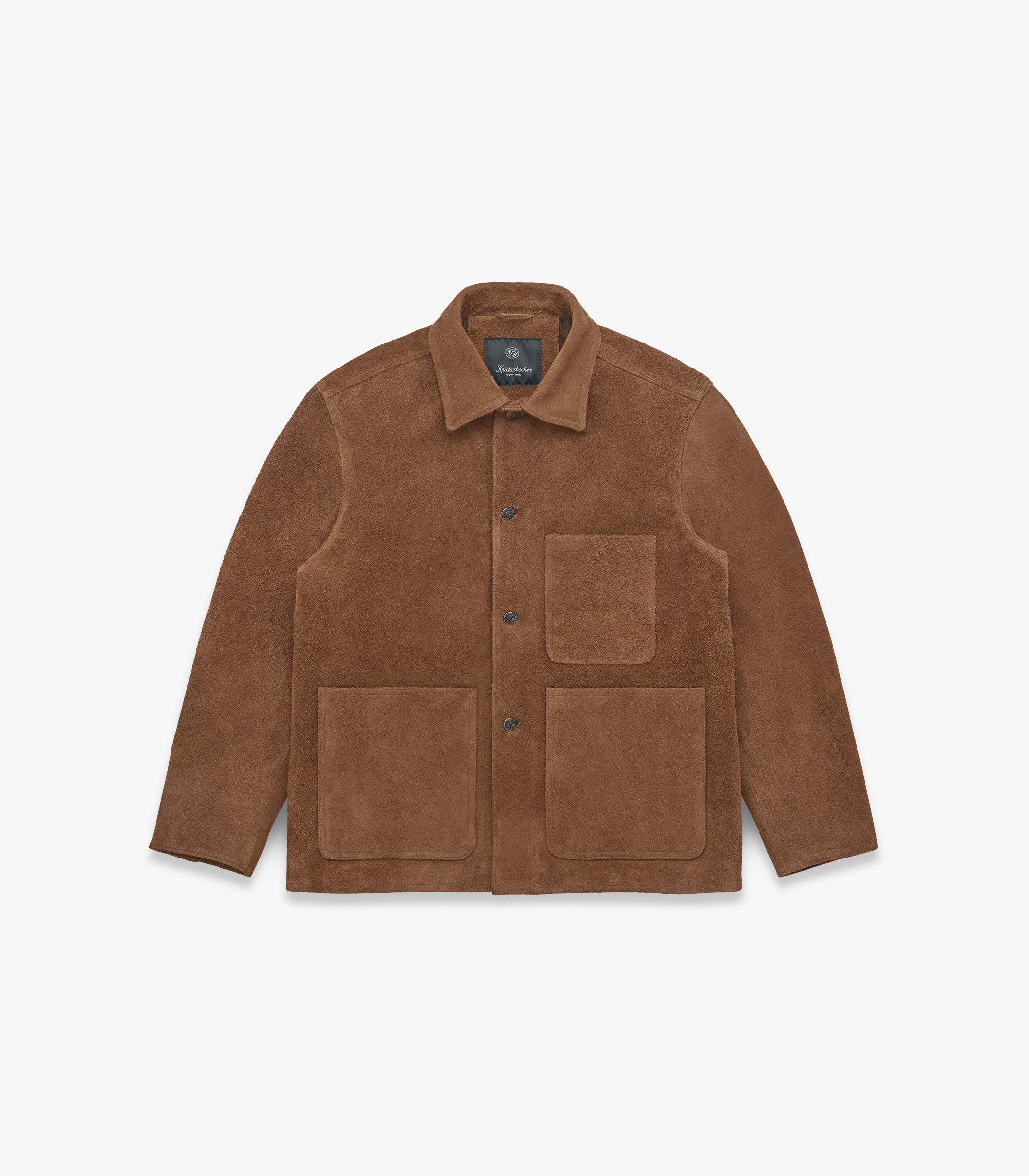 Shag-Pile Suede Coat
