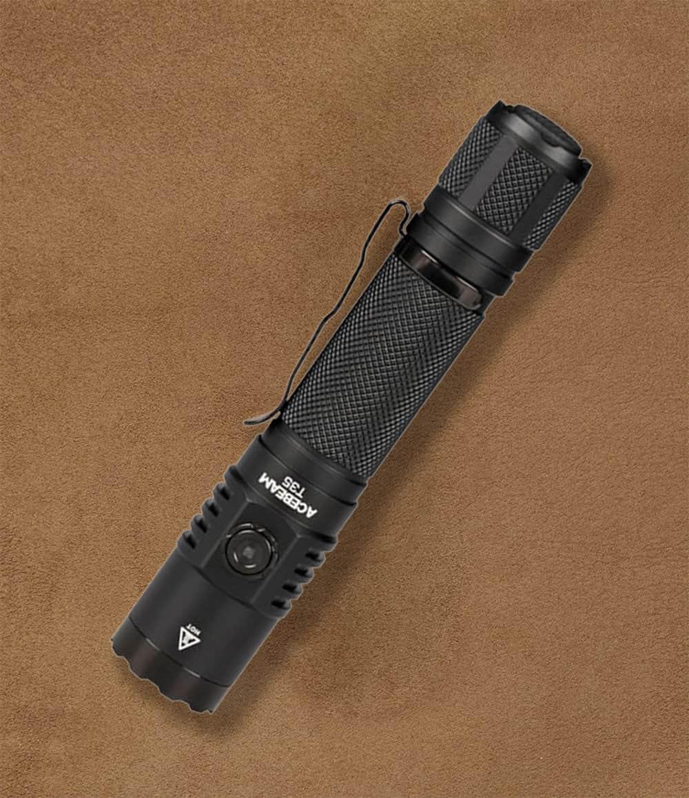 Acebeam T35 CRTF 18650 Dual Switch Flashlight