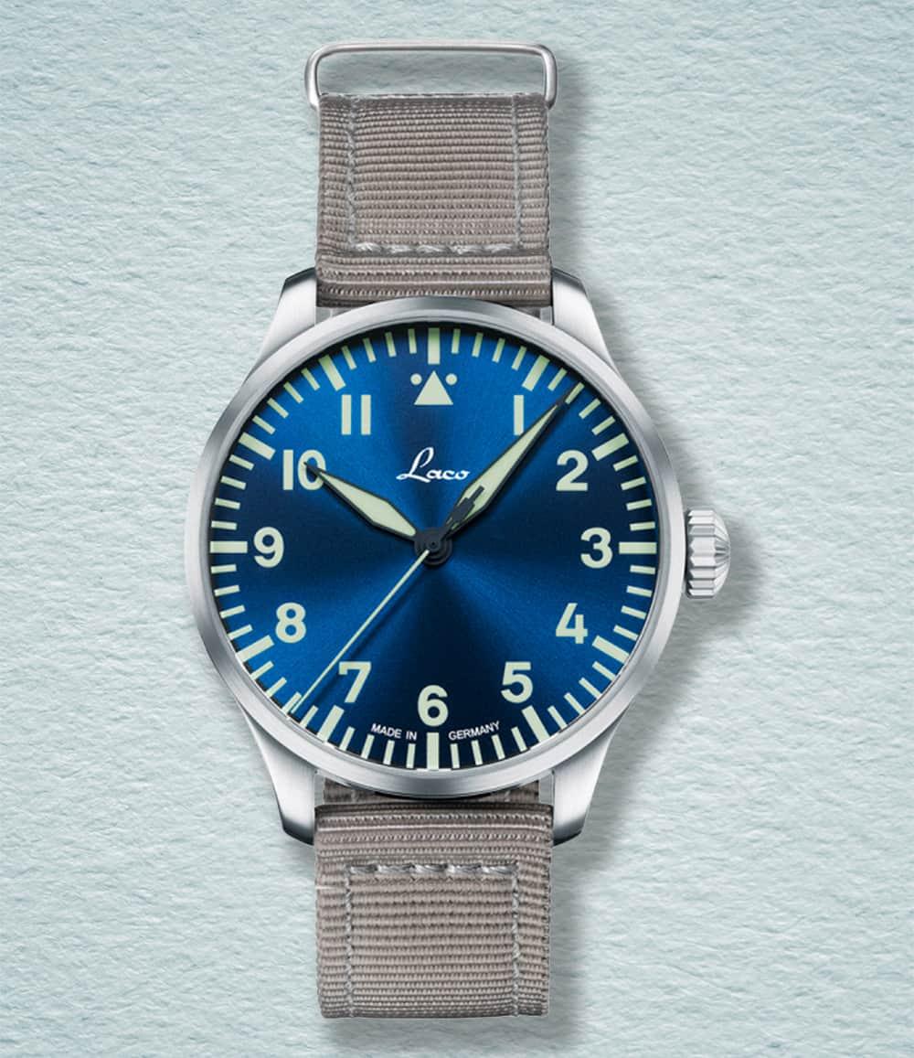 Augsburg Blaue Stunde 42mm | Blue Dial Watch