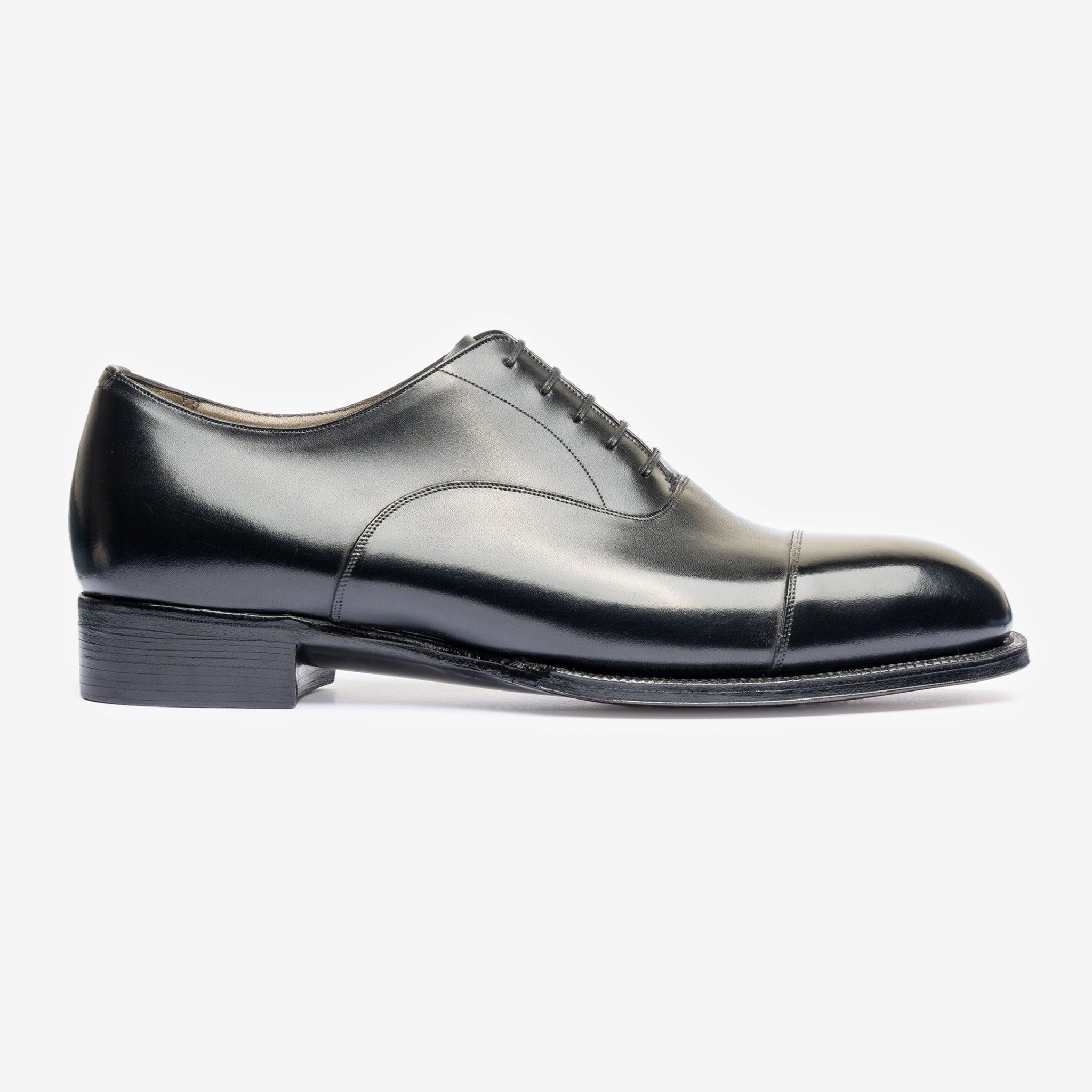 Straight Tip Oxford | Black - Char Last - Founders 25