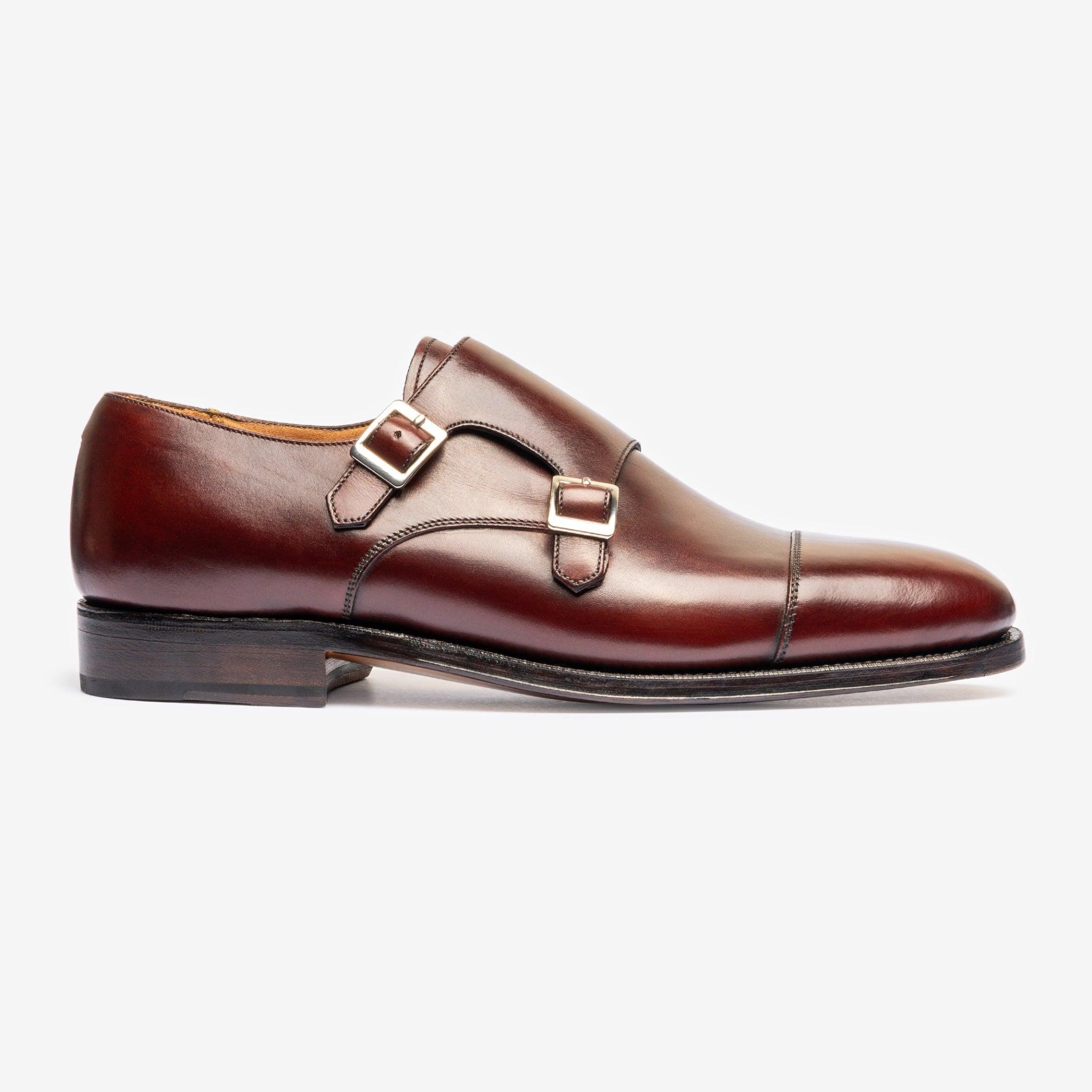 Double Monk | Burgundy - Zip Last