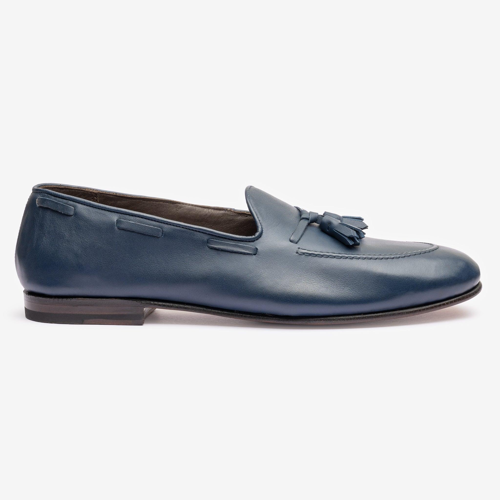 Ivy Loafer | Bleu - Rufer Last - Reverse Goodyear