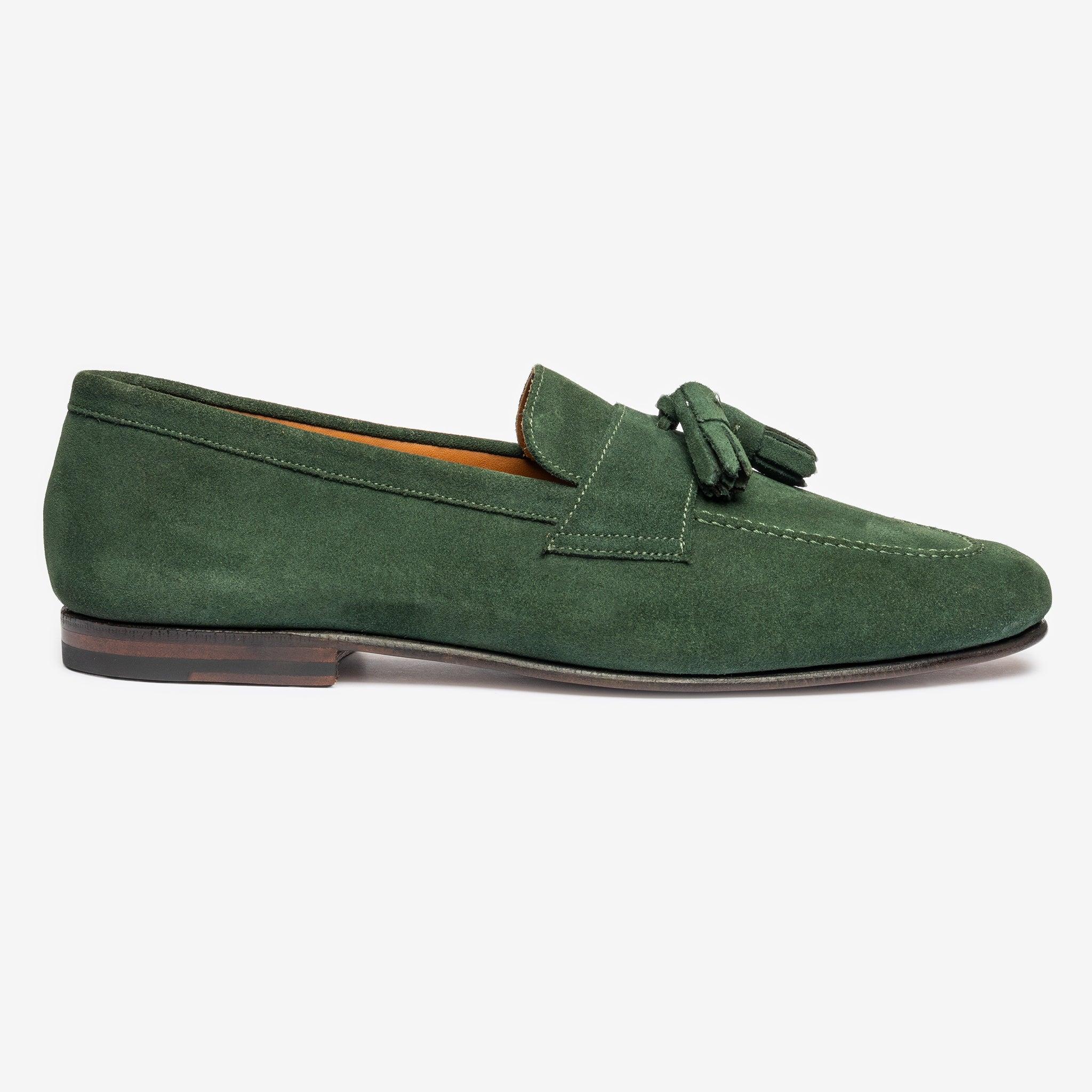 Tassel Loafer | Pine - Reverse Goodyear