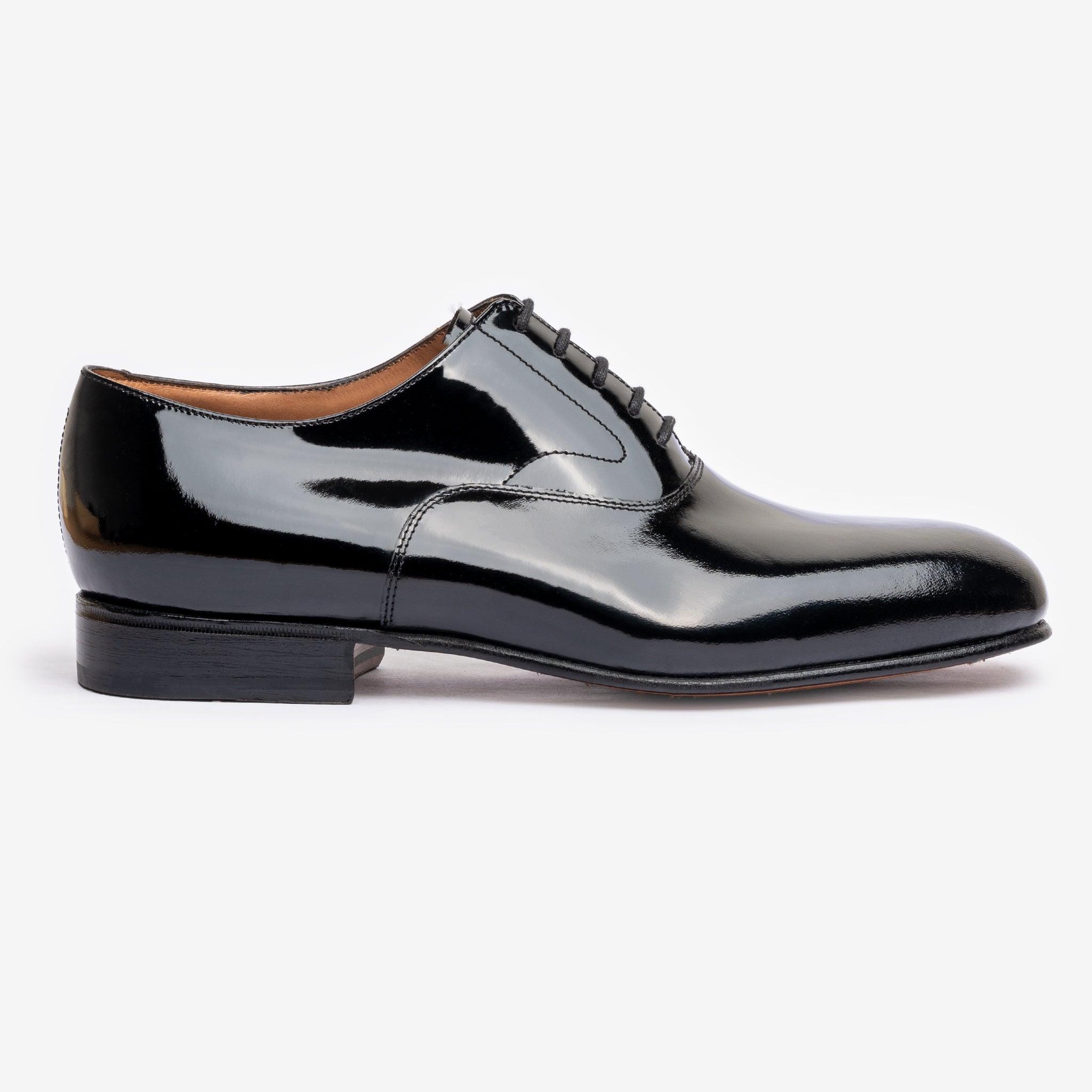 Plain Oxford | Black Patent - Blake Line