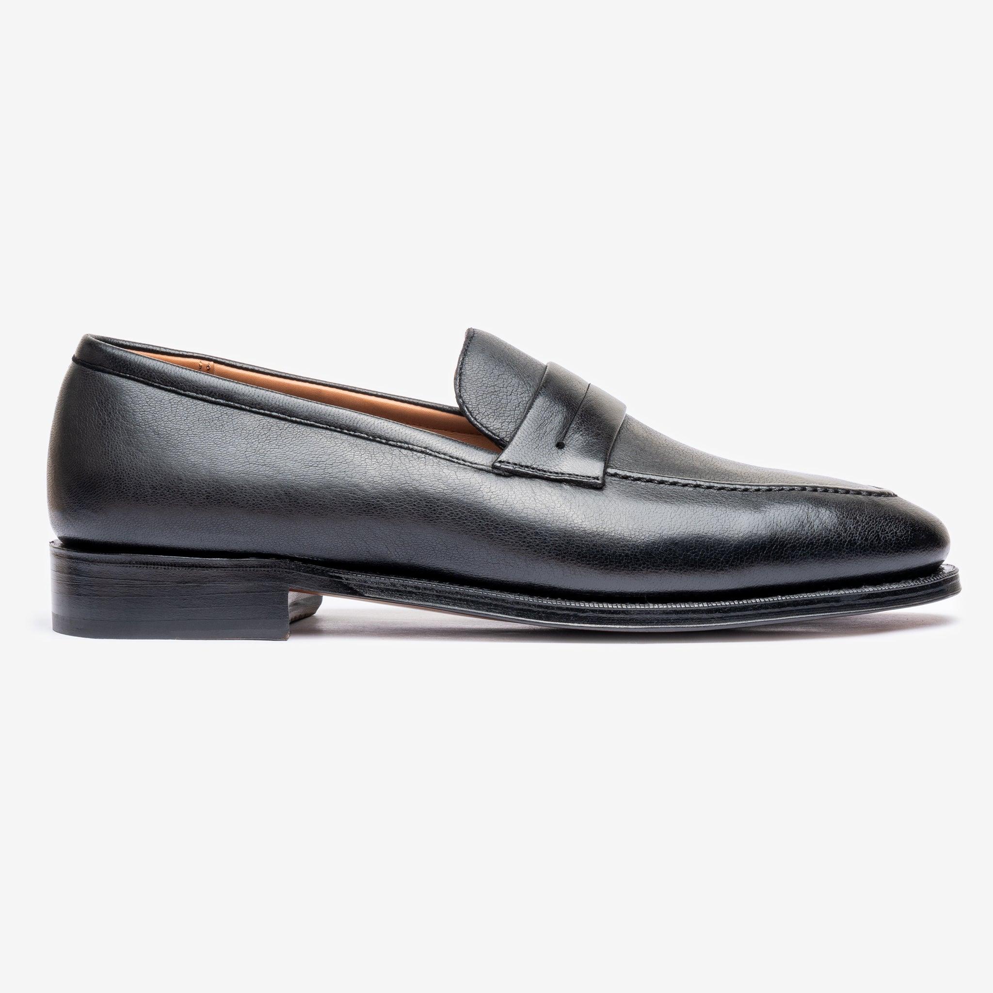 Punch Line Loafer | Black Deer Leather - Zilo Last