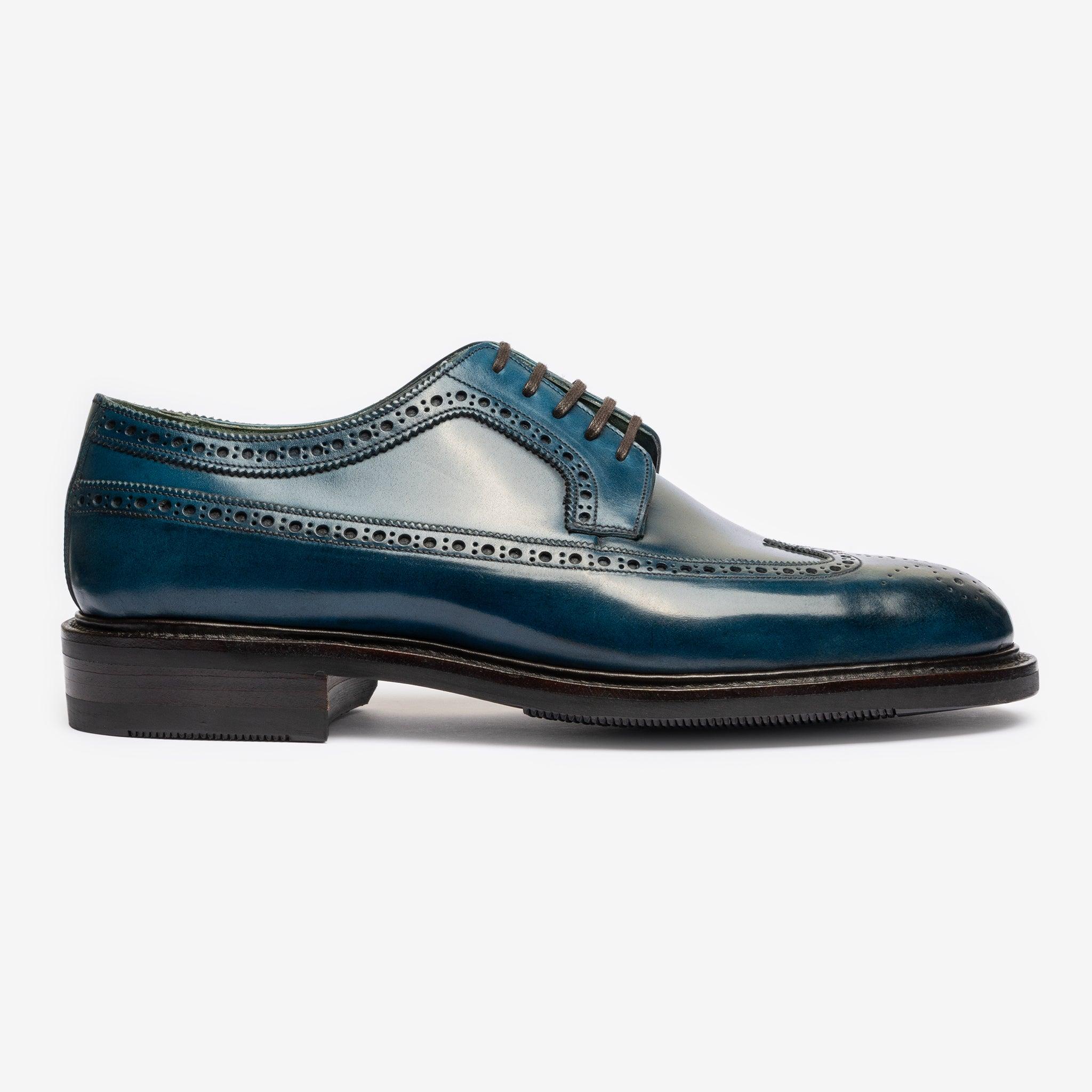 Longwing Derby | Blue Shell Cordovan - Rui Last