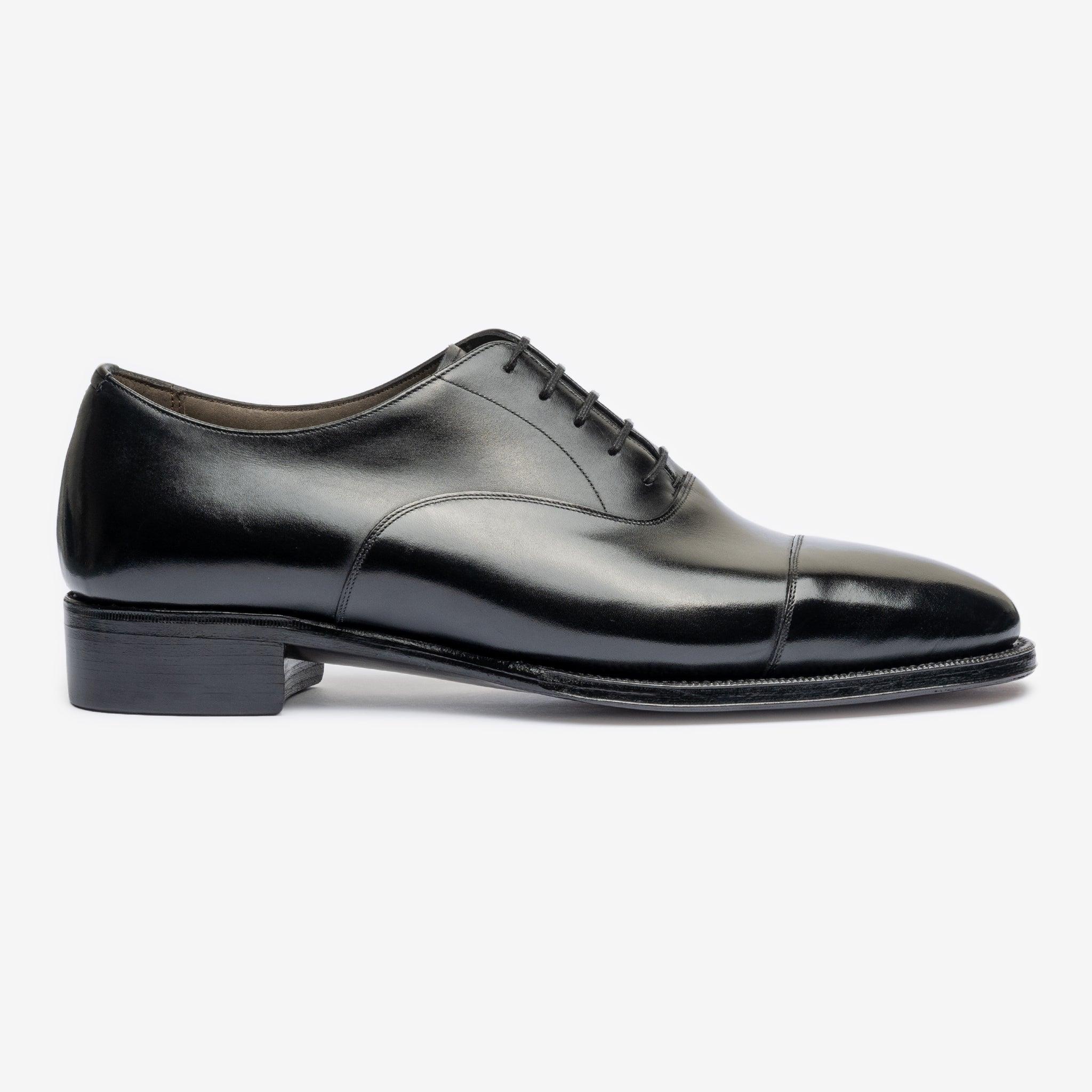 Straight Tip Oxford | Black - Chip Last - Founders 25