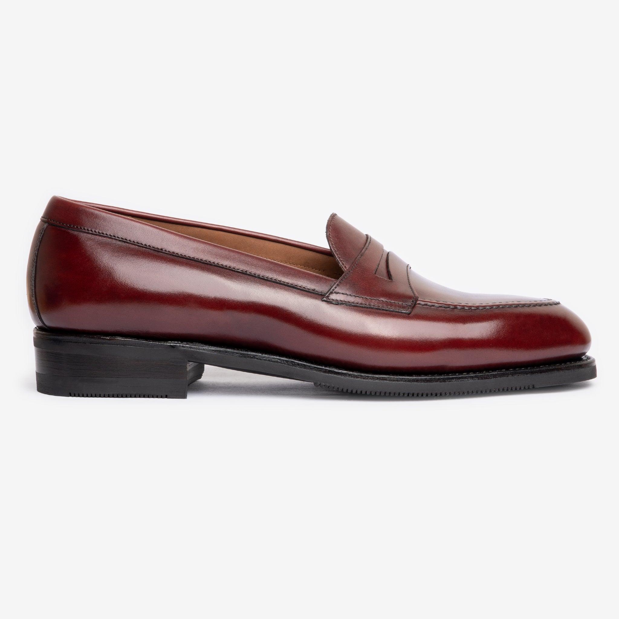 Prep Loafer | Burgundy - Rufer Last