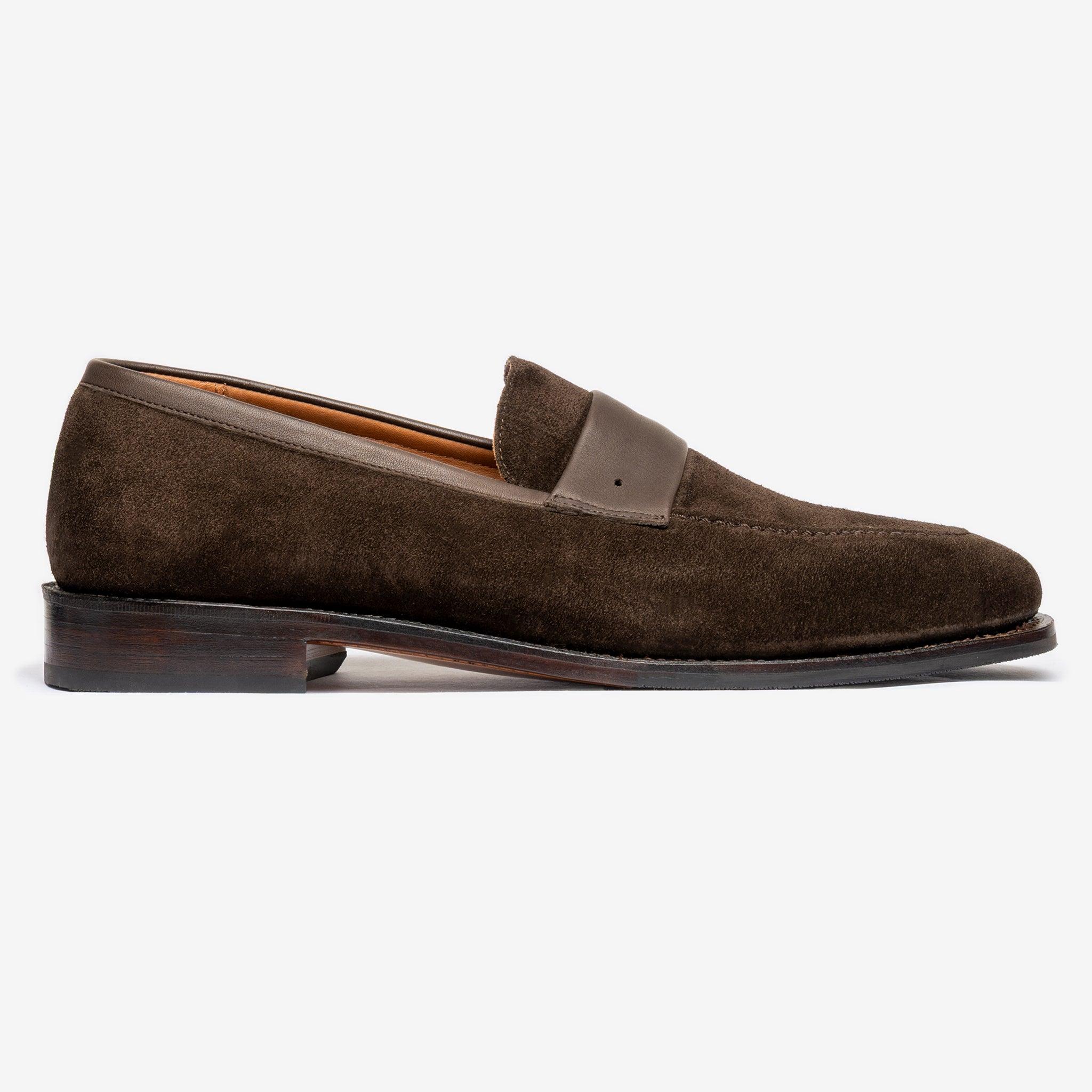 Punch Line Loafer | Bitter Choco Janus Calf - Zilo Last