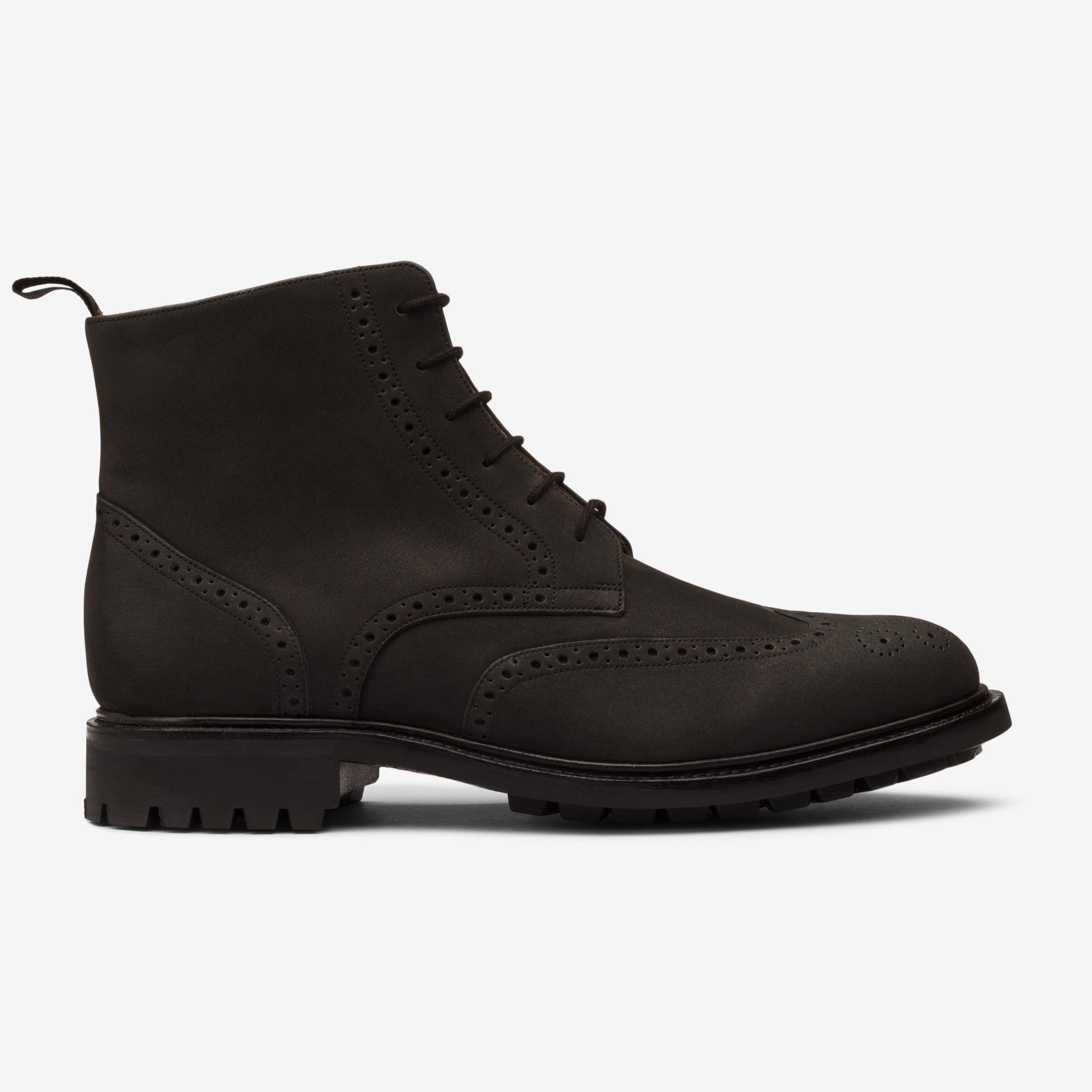 Wingtip Boot | Anthracite - Saga Last