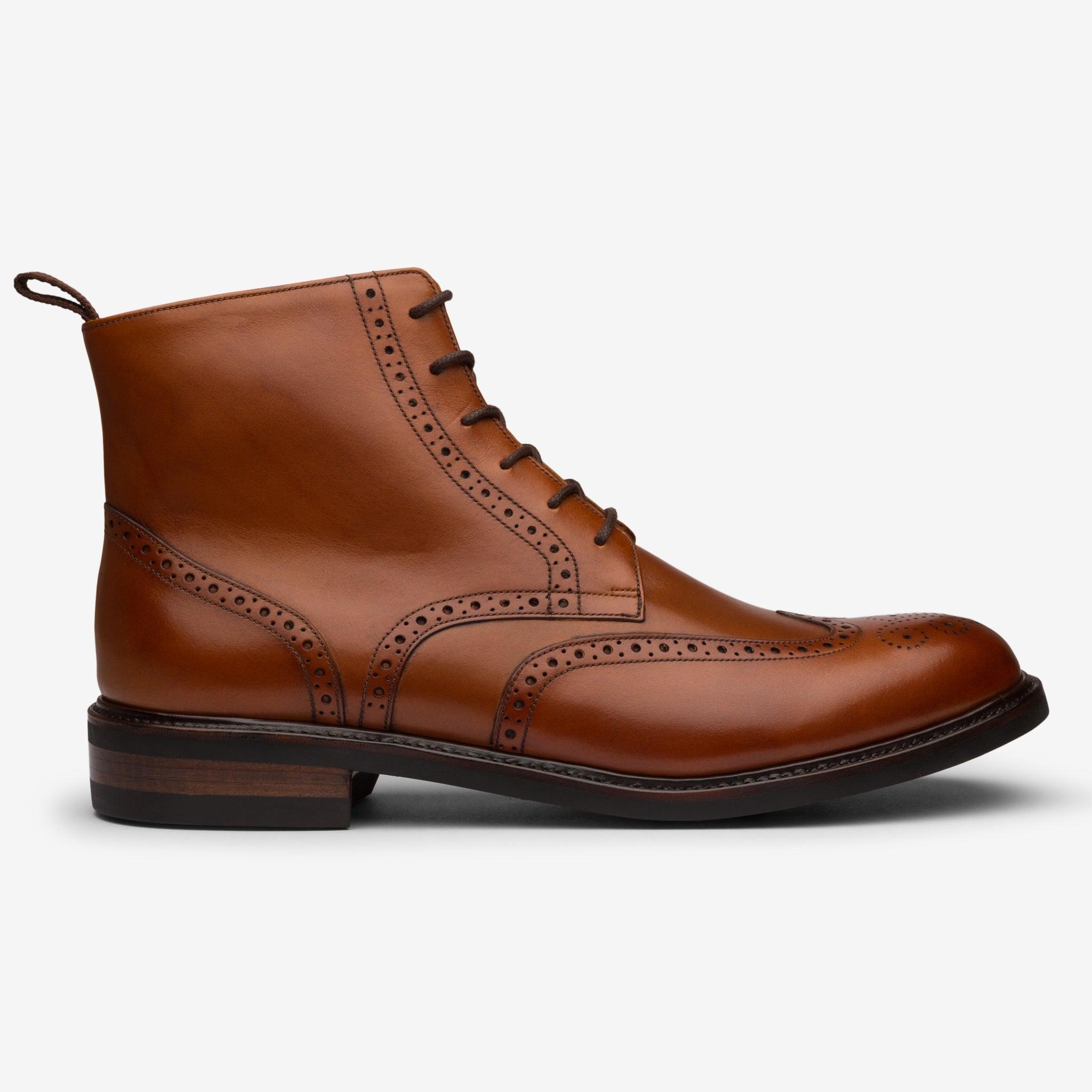 Wingtip Boot | Tan - Saga Last