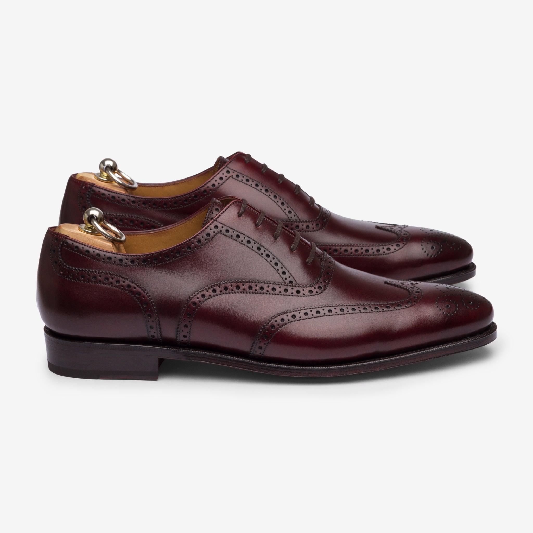 Wingtip Oxford | Burgundy - Zip Last