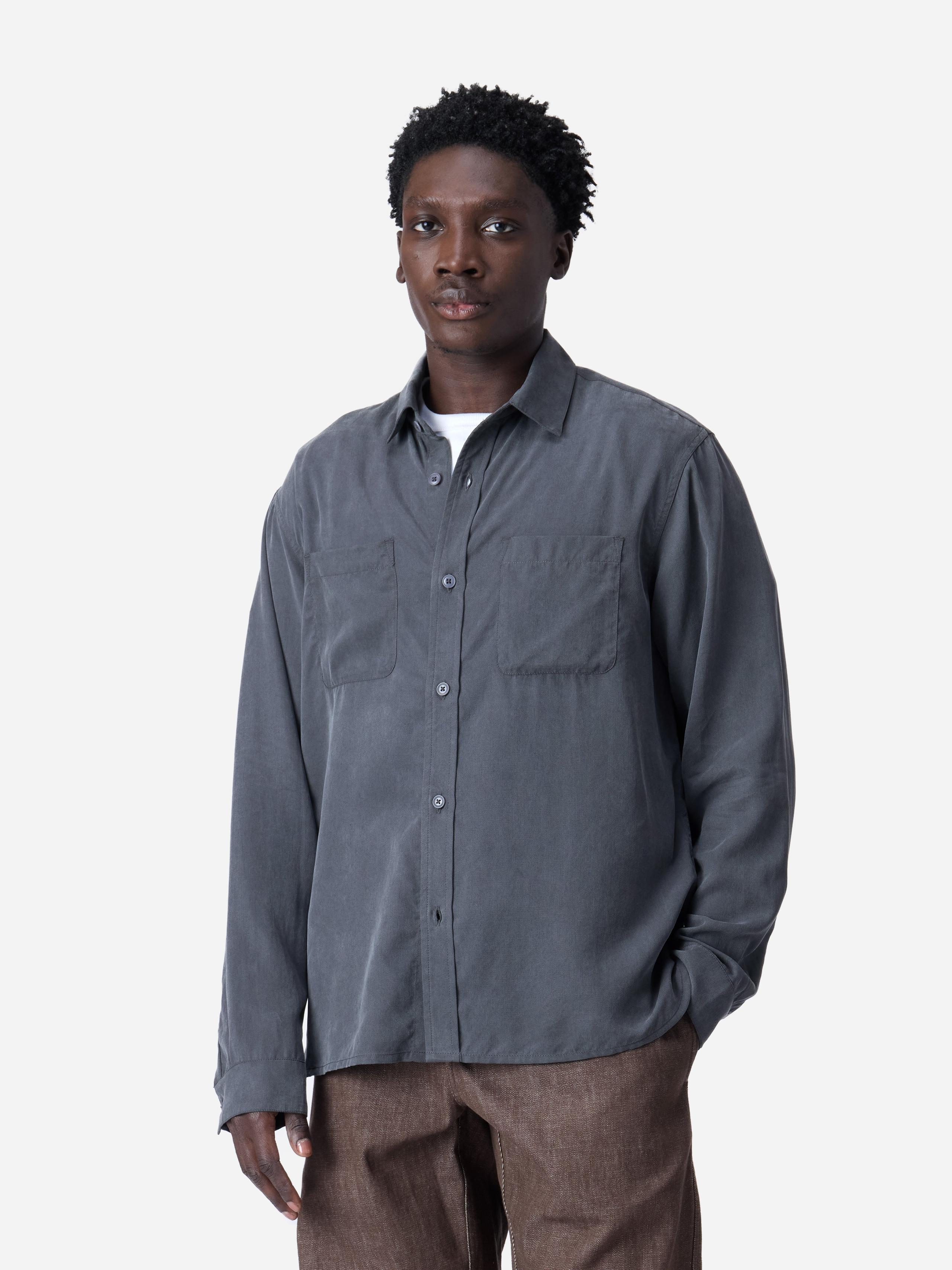 Mechanic Shirt ~ Charcoal Lyocell