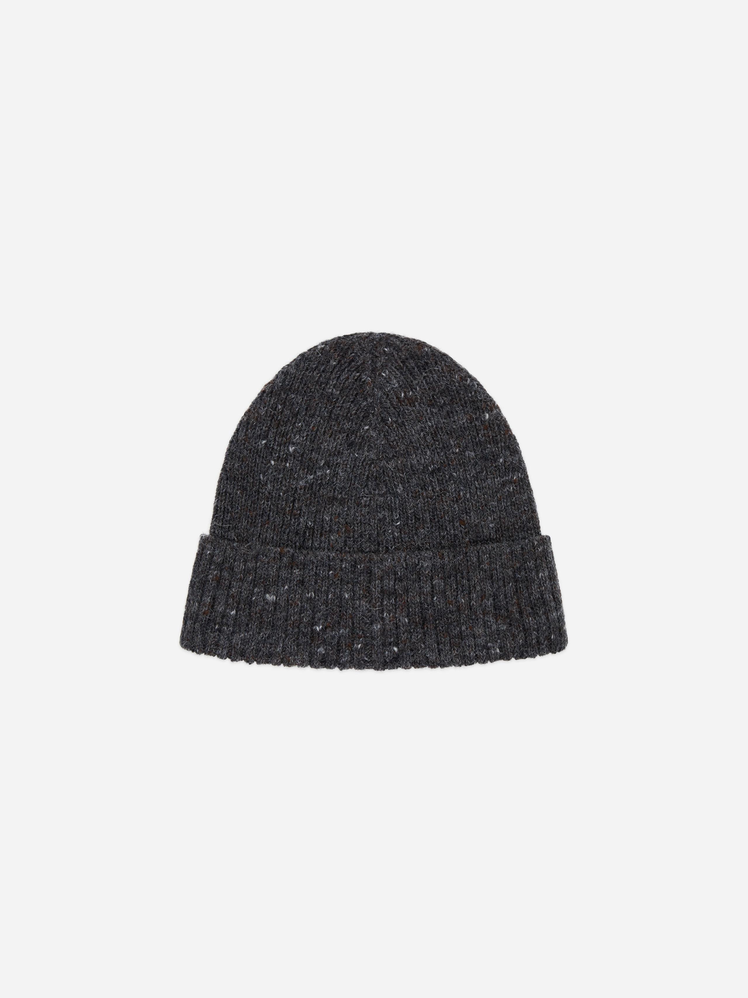 Watch Cap ~ Pewter Tweed