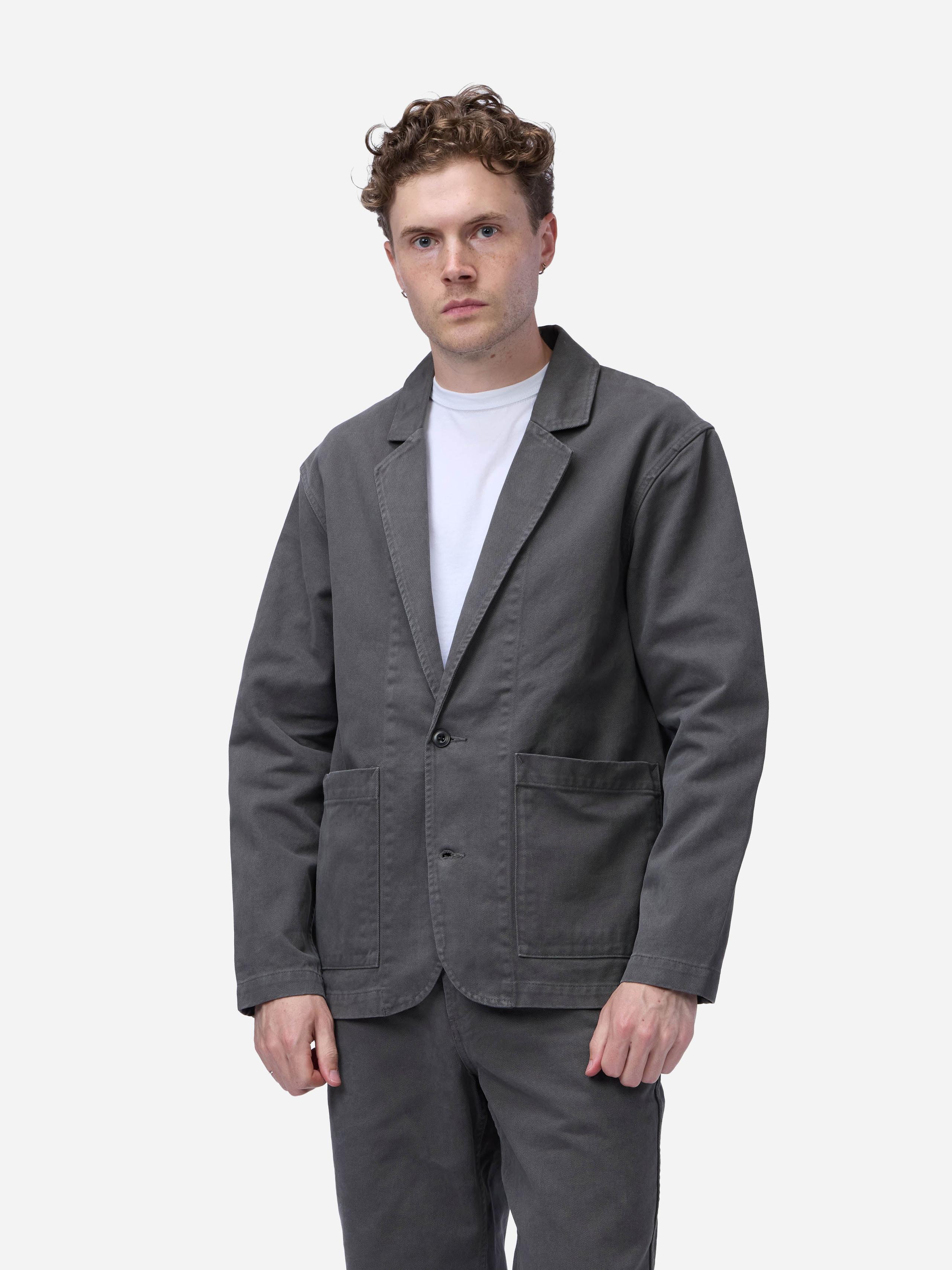 Work Blazer ~ Graphite Twill