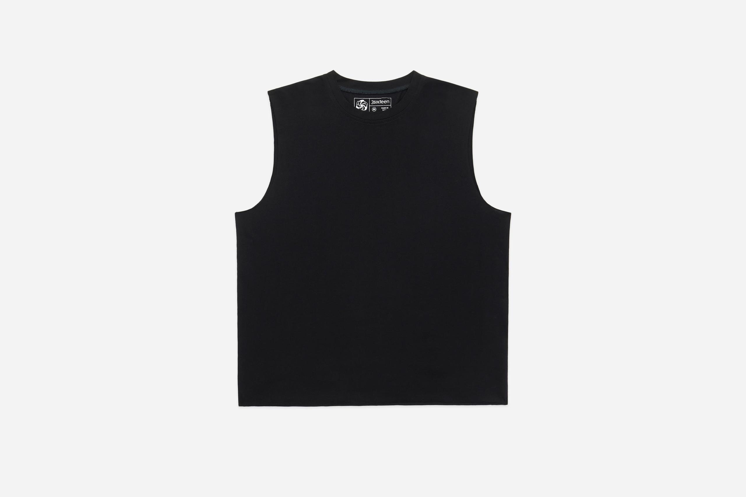Training Cutoff Tee ~ Black