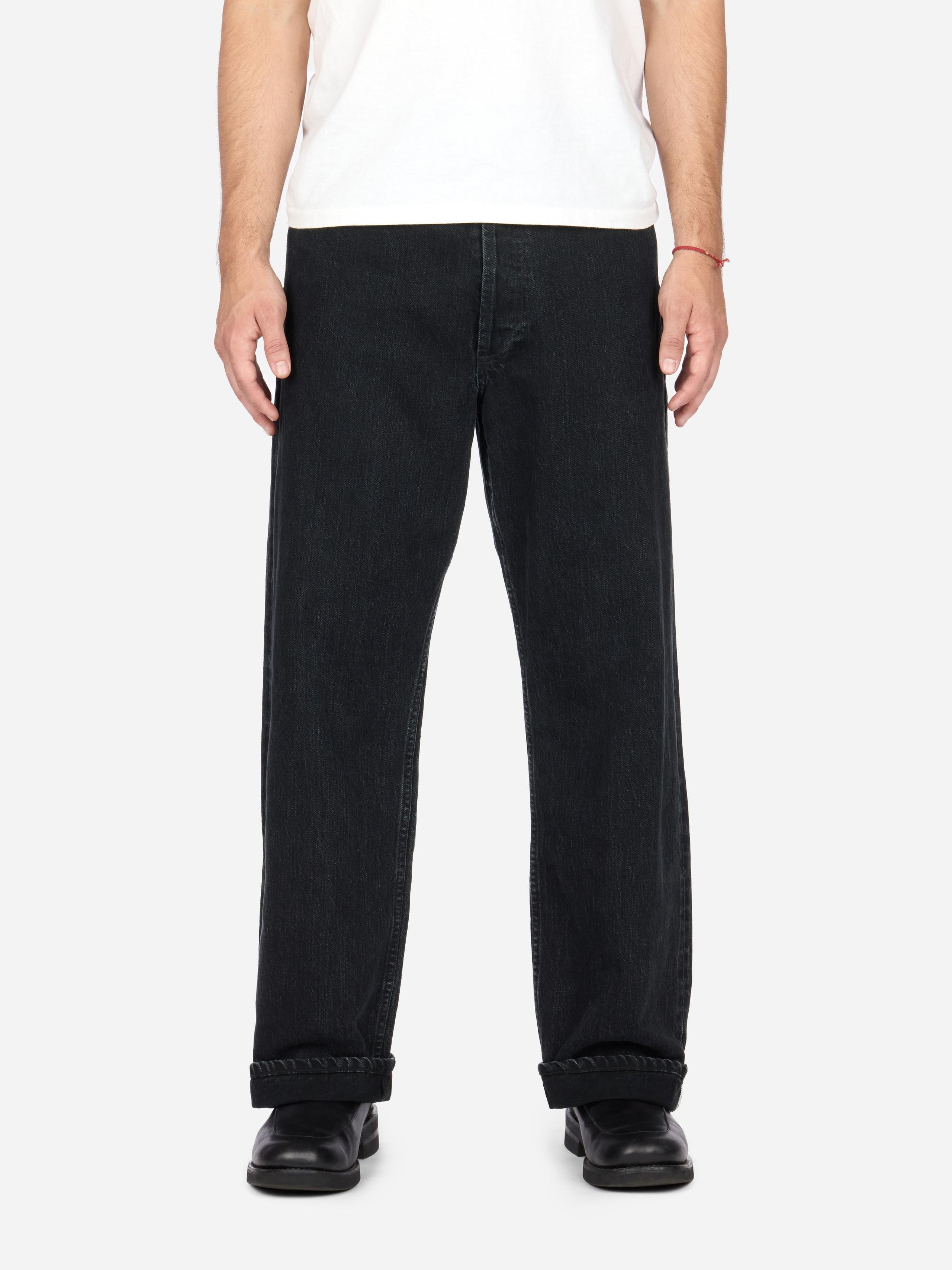 RS-222xs ~ Relaxed Straight - Stonewashed Double Black