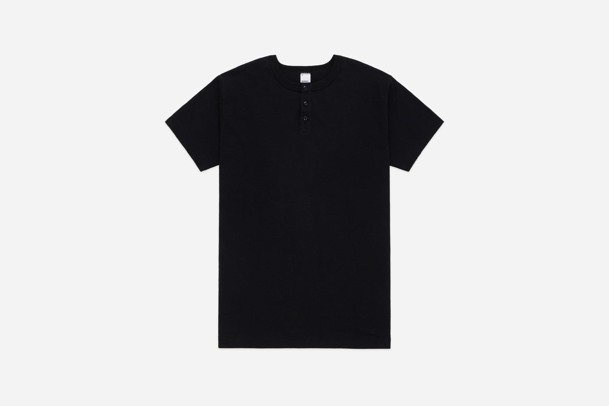 Short Sleeve Henley ~ Black