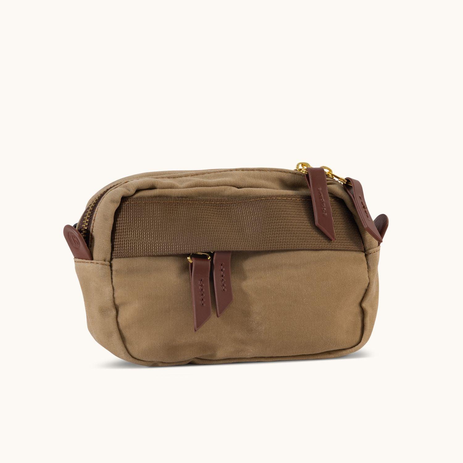 Canyon Crossbody Small - Utility Tan Waxed Canvas