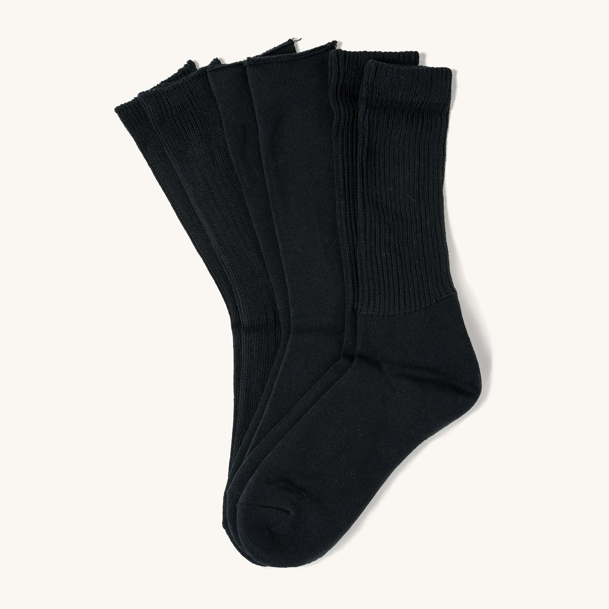 Organic Daily 3 Pack Crew Socks