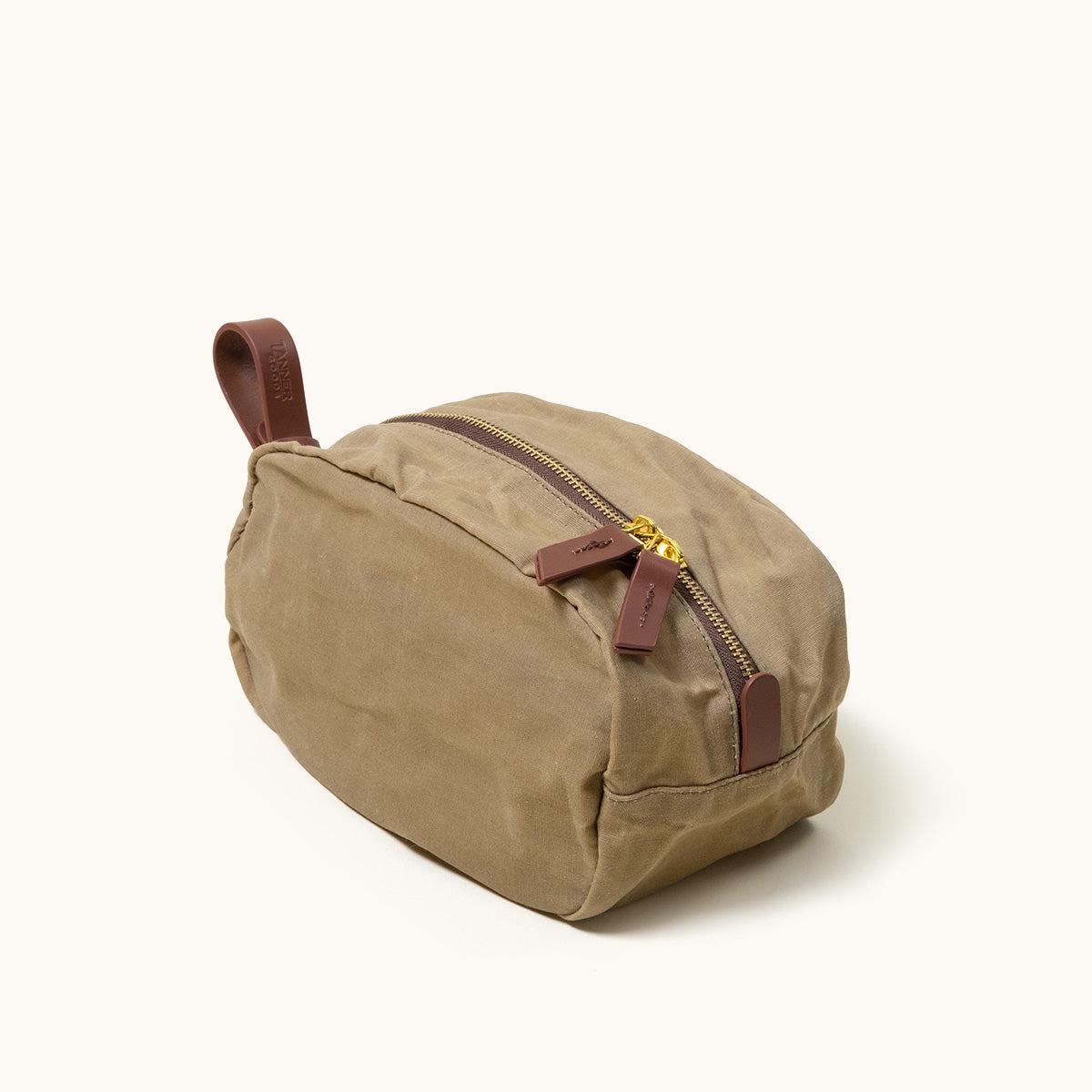 Drifter Dopp Kit - Utility Tan Waxed Canvas