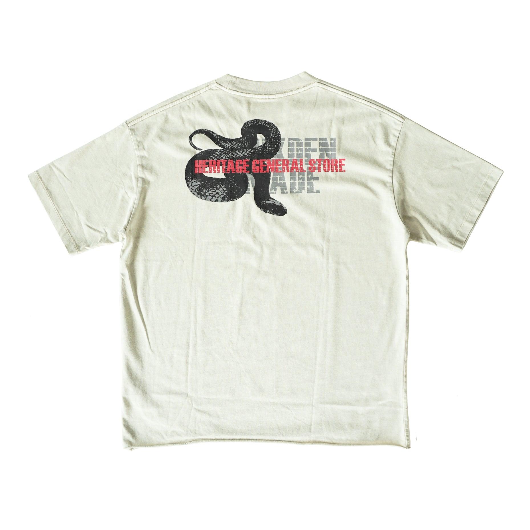 HGS Mukden Made Snake Boxy T-Shirt Mint