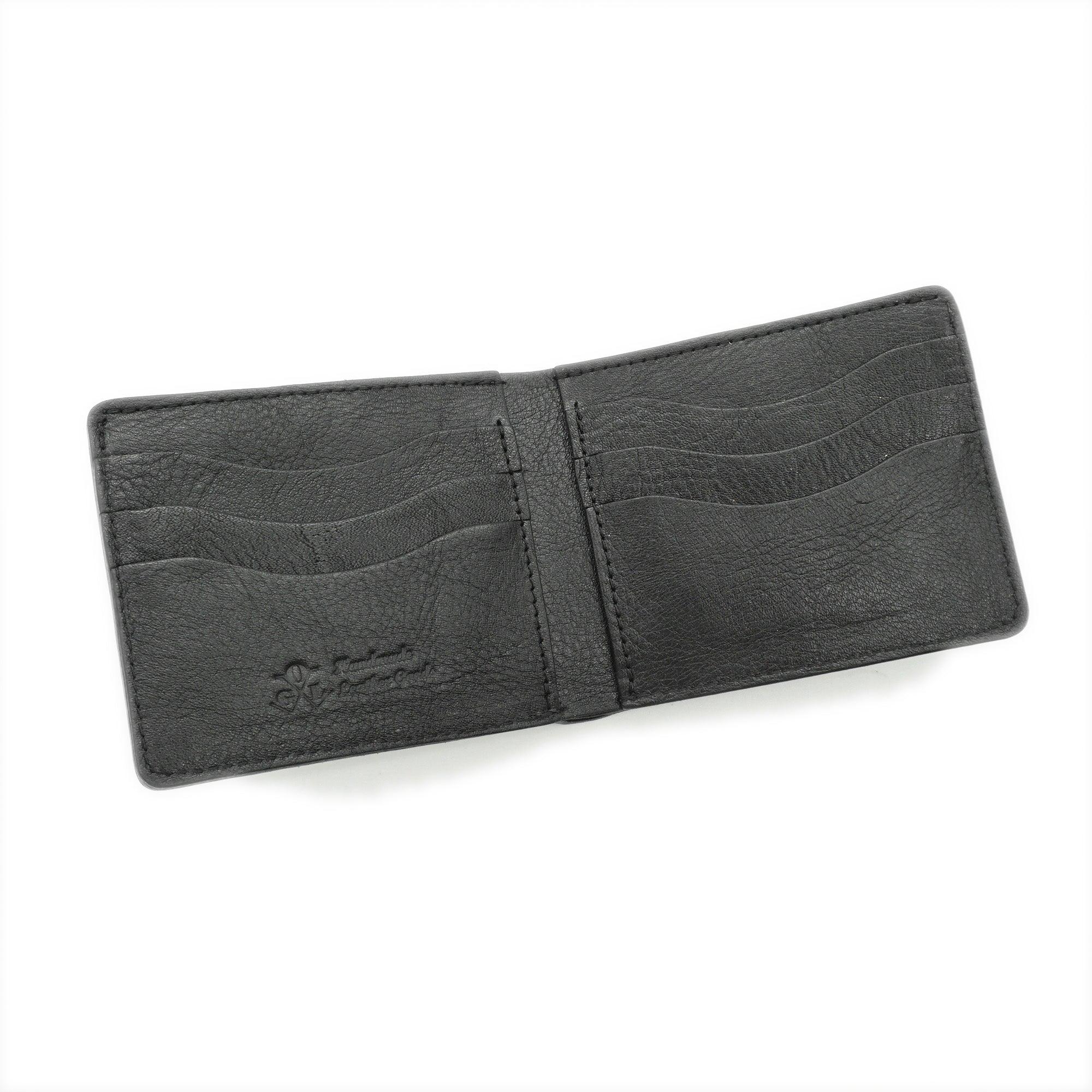 OGL Kingsman Classic Bi-Fold Tumbled Leather Wallet