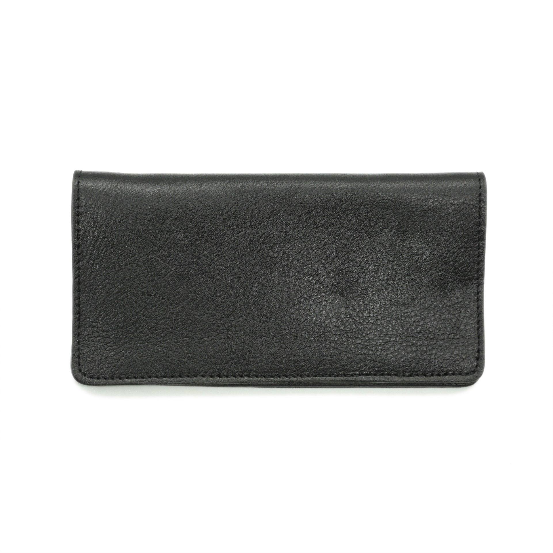 OGL Kingsman Coat Tumbled Leather Long Wallet
