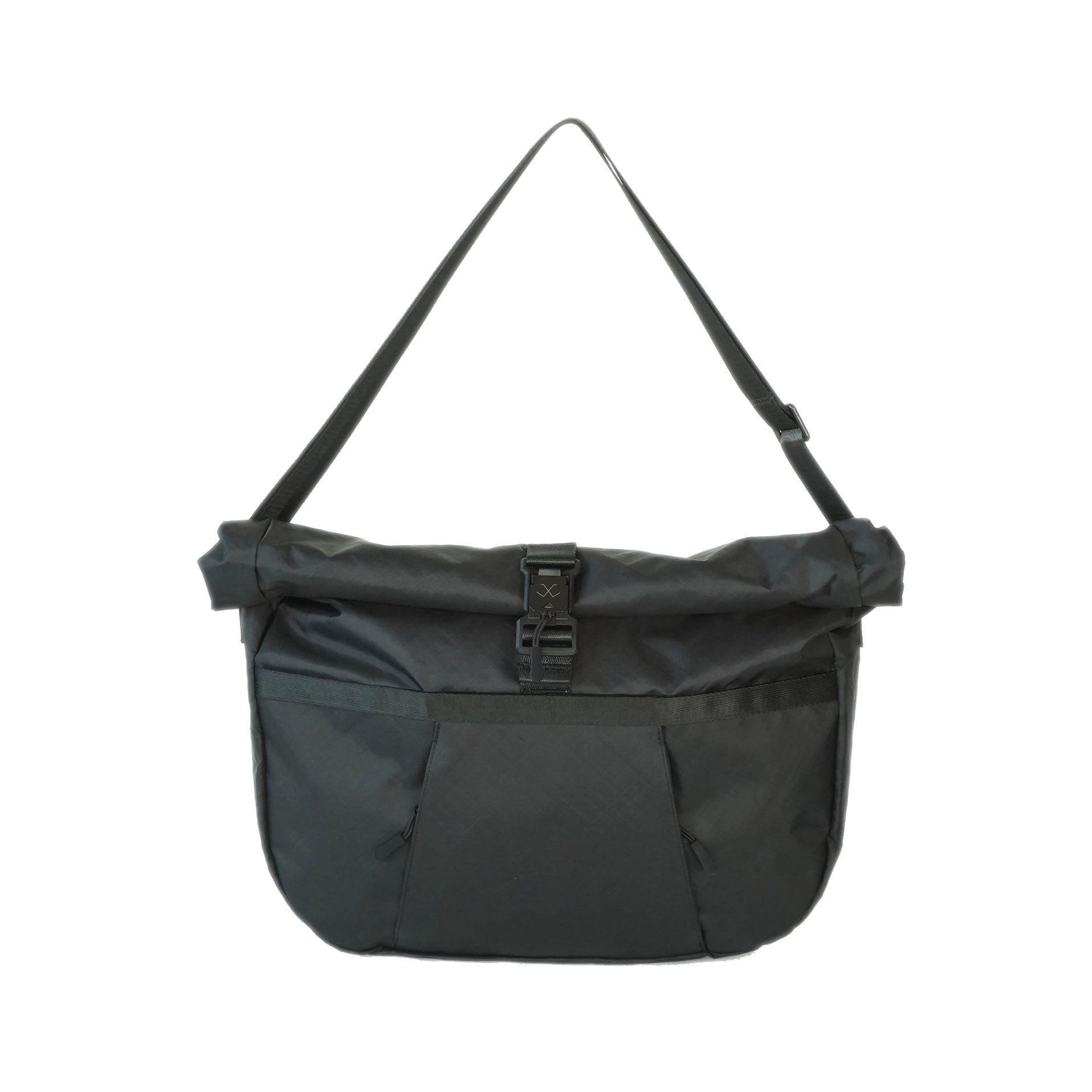 OriGinaLe XTAC Roll-Top Hobo Bag Black