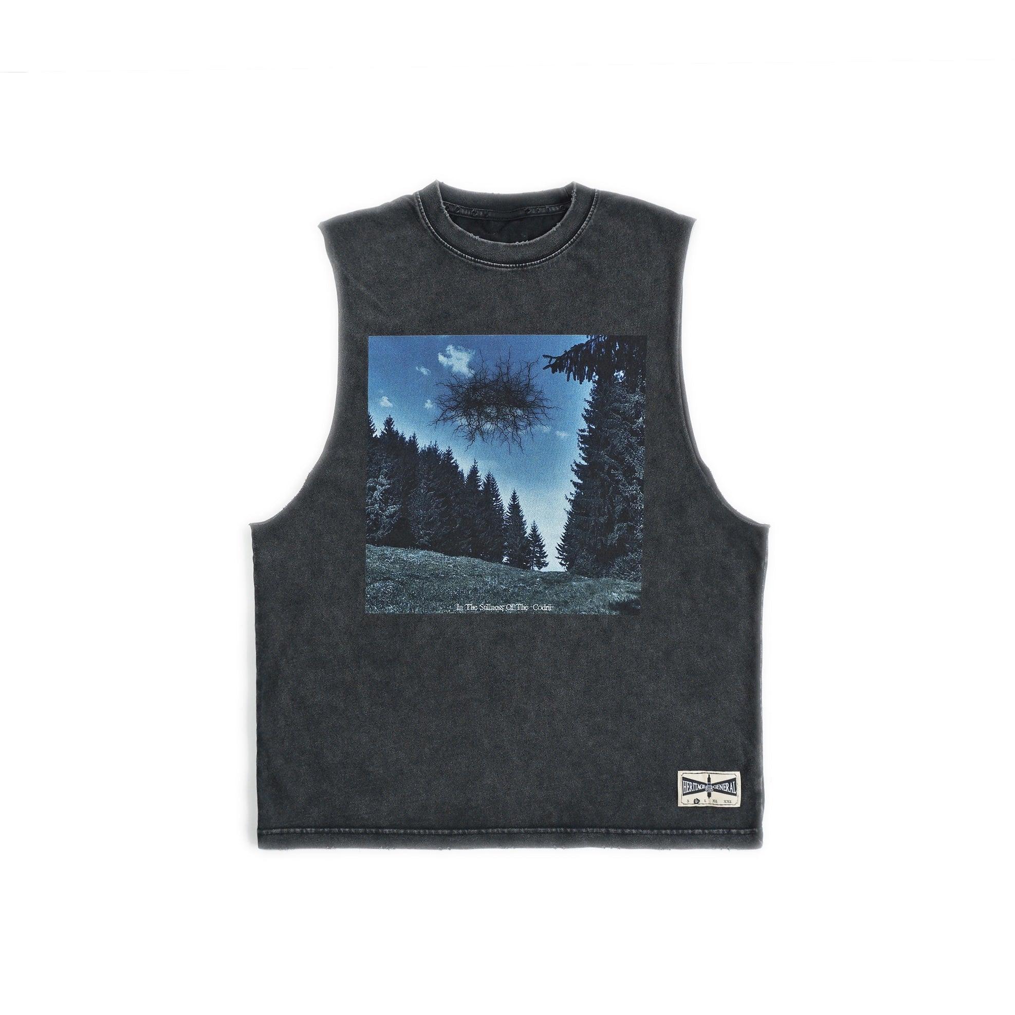 HGS Outpost Vintage Cut-Off T-Shirt Washed Black