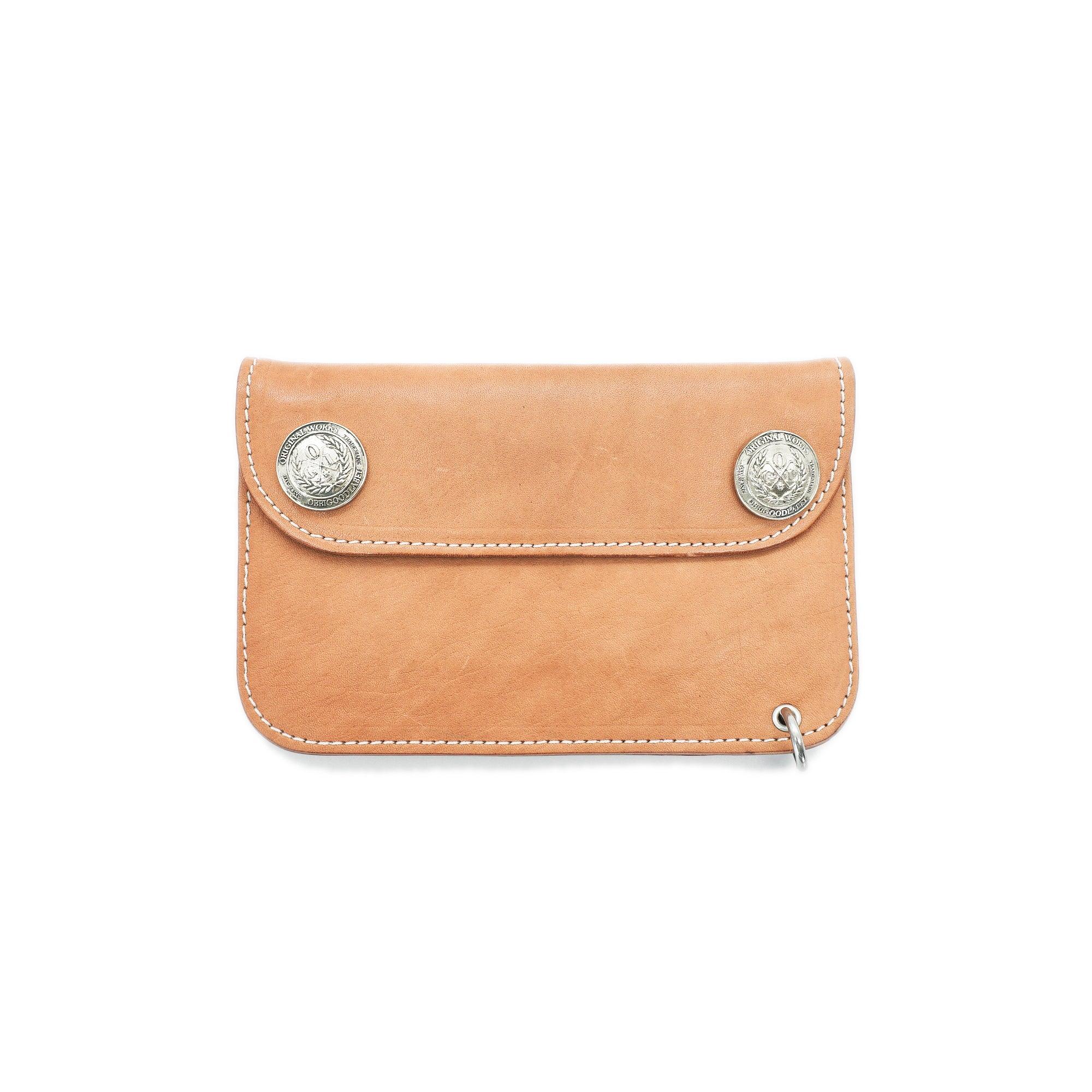 OGL BRAVE Allsize Trucker Horsehide Wallet – Concho Edition (Natural)