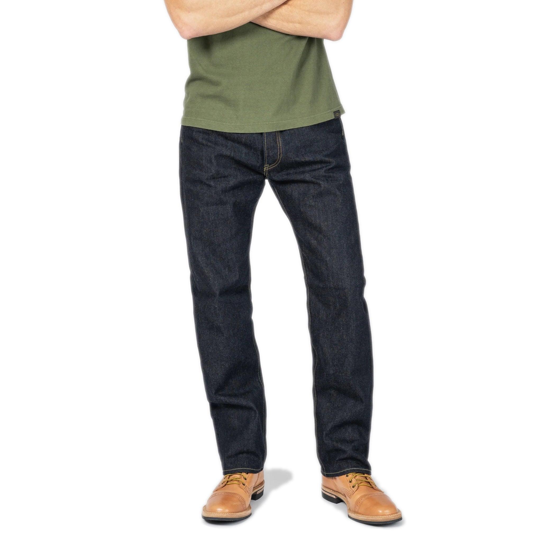 14oz Selvedge Denim "1955" Vintage Tapered Jeans IH-1955S-142 - Indigo