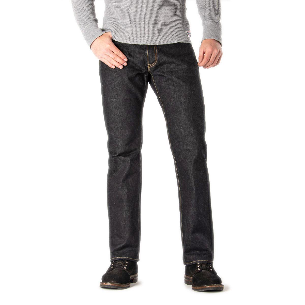 14oz Selvedge Denim Straight Cut Jeans IH-634S-142 - Indigo