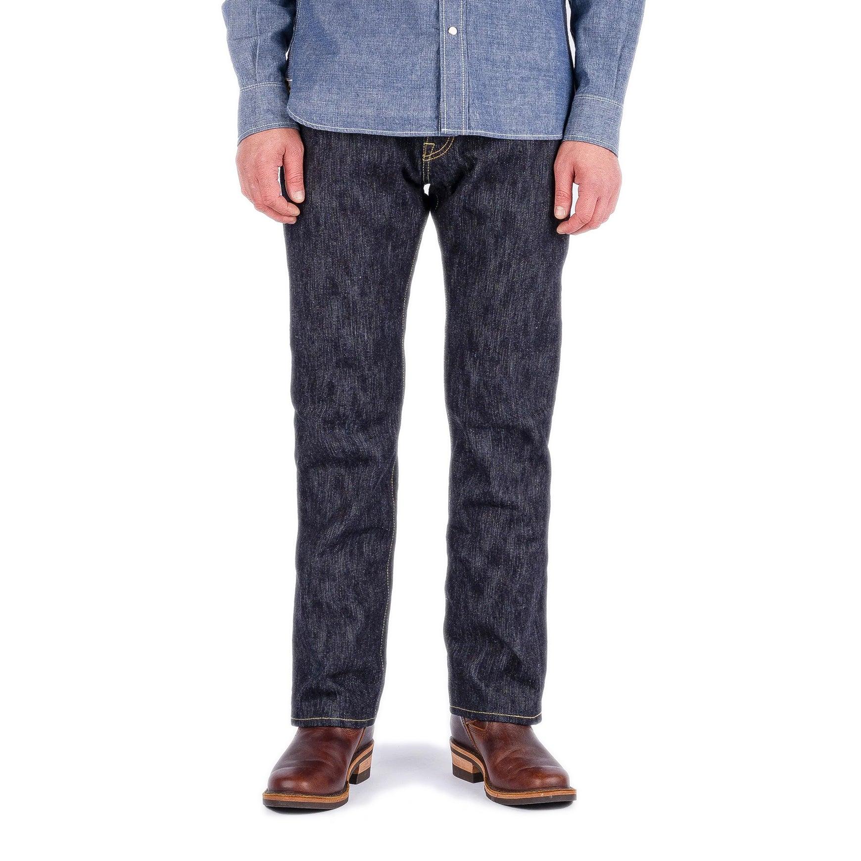16oz Slubby Selvedge Denim Straight Cut Jeans IH-634S-SLB - Indigo