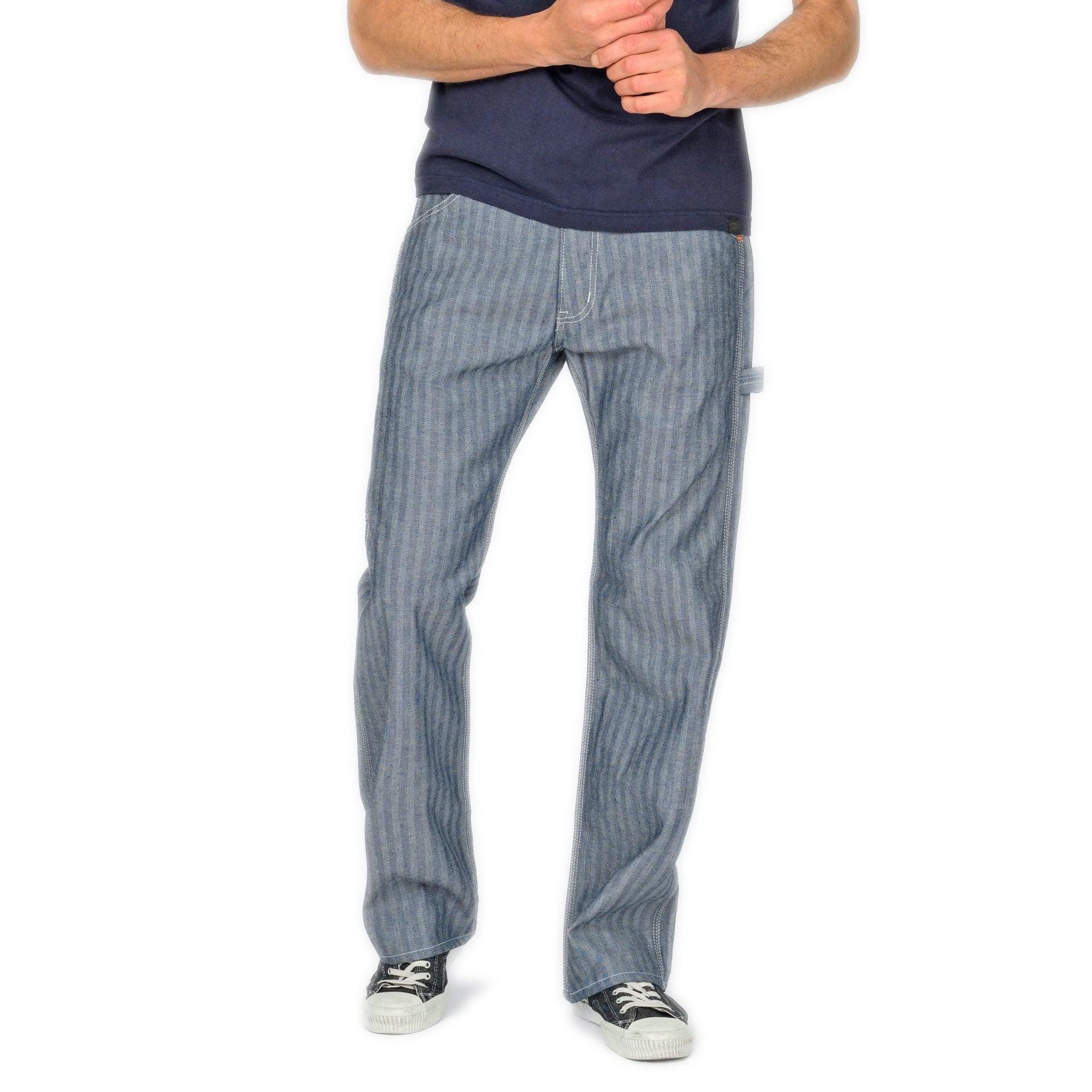 10.5oz Herringbone Painter’s Pants IH-830-IND - Indigo