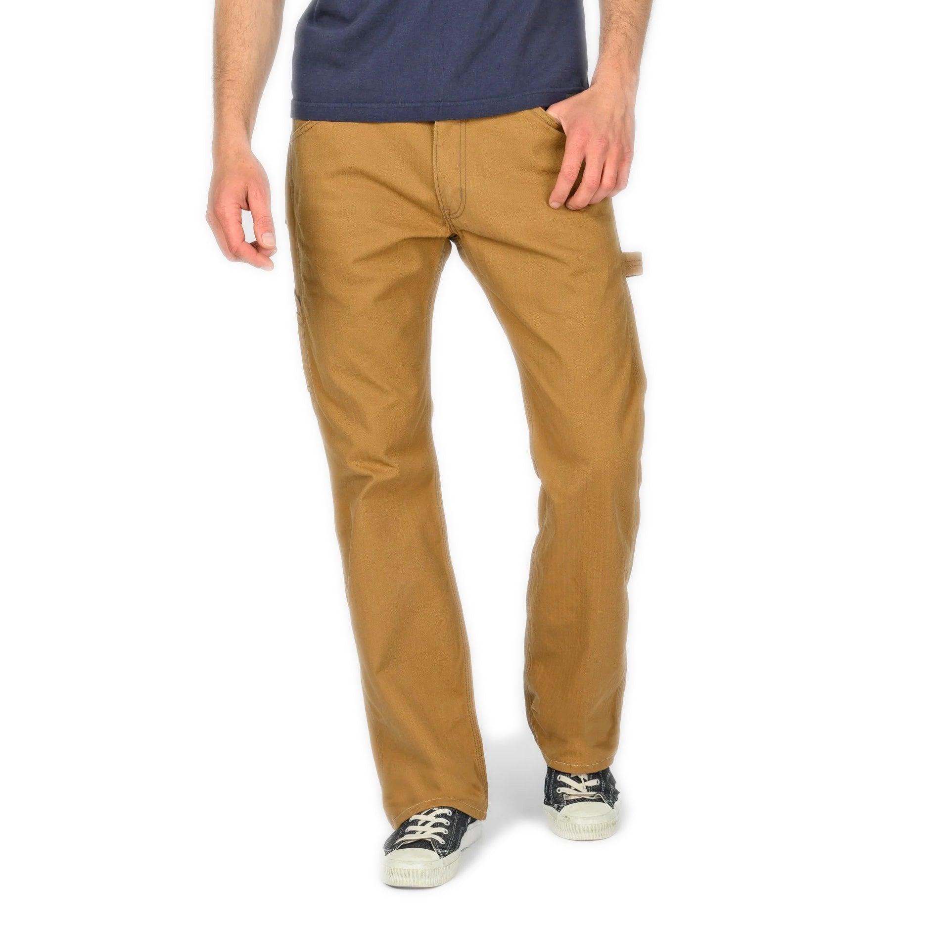 10.5oz Herringbone Painter’s Pants IH-831-BRN - Brown