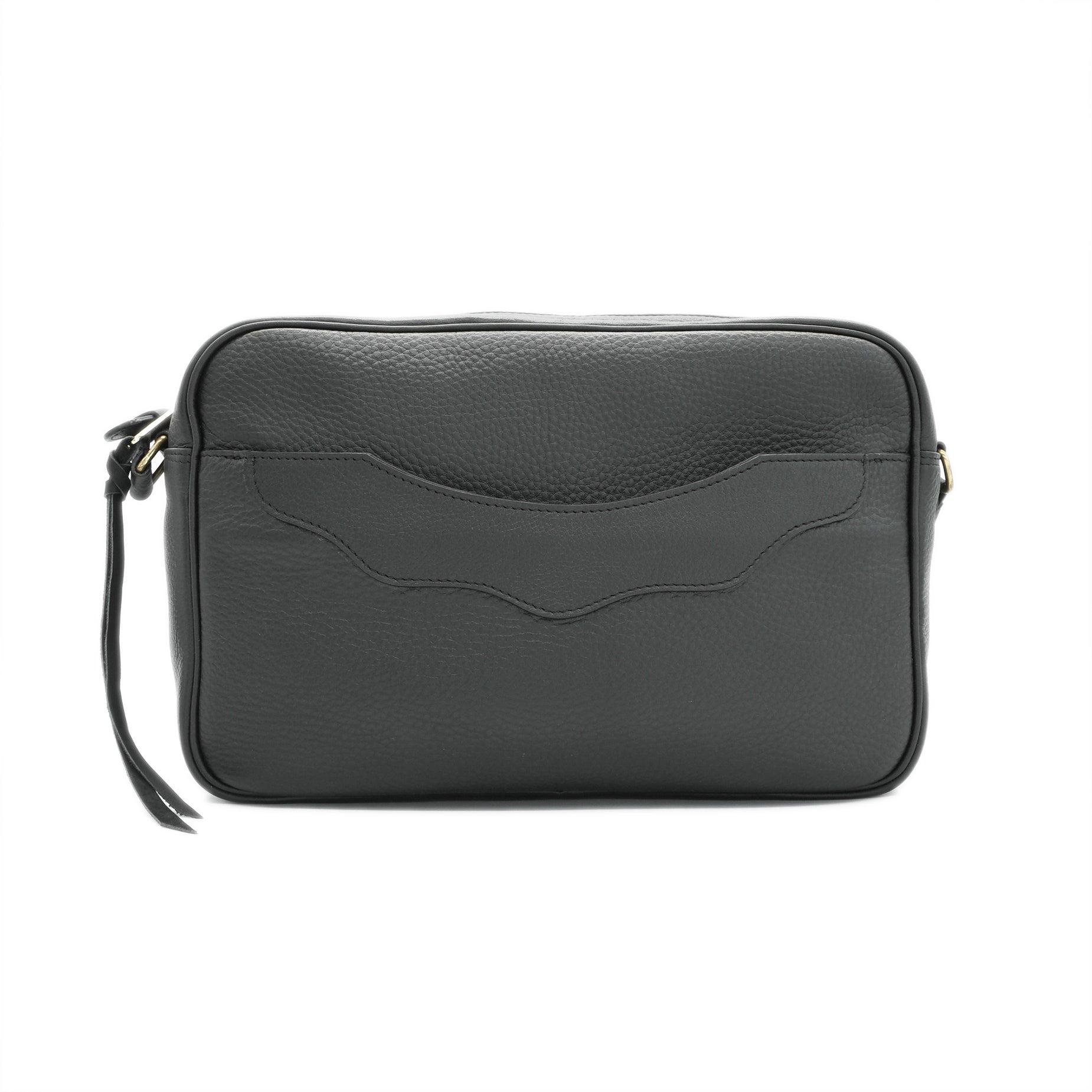 OGL 9981 Leather Handbag Black