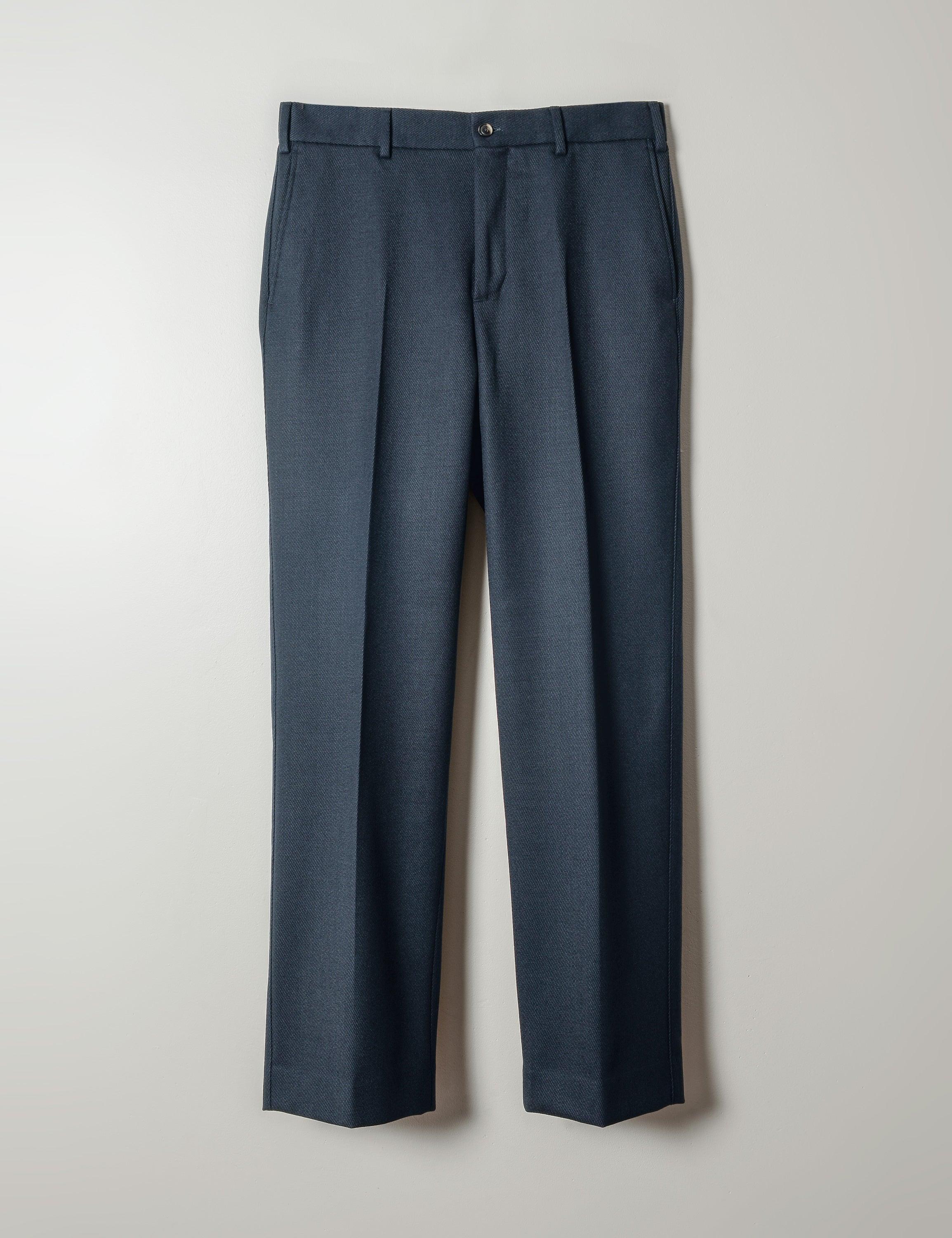 FINAL SALE: BKT36 Straight Leg Pant in 15oz Wool Twill - Midnight