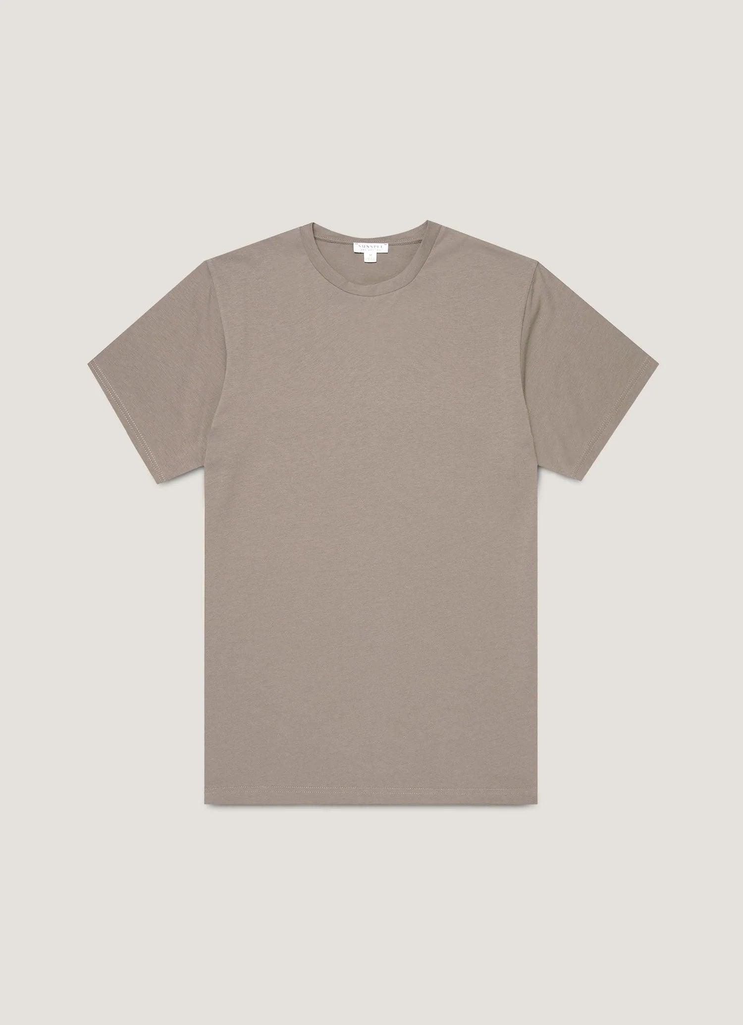 Riviera Midweight T-Shirt in Iron Grey
