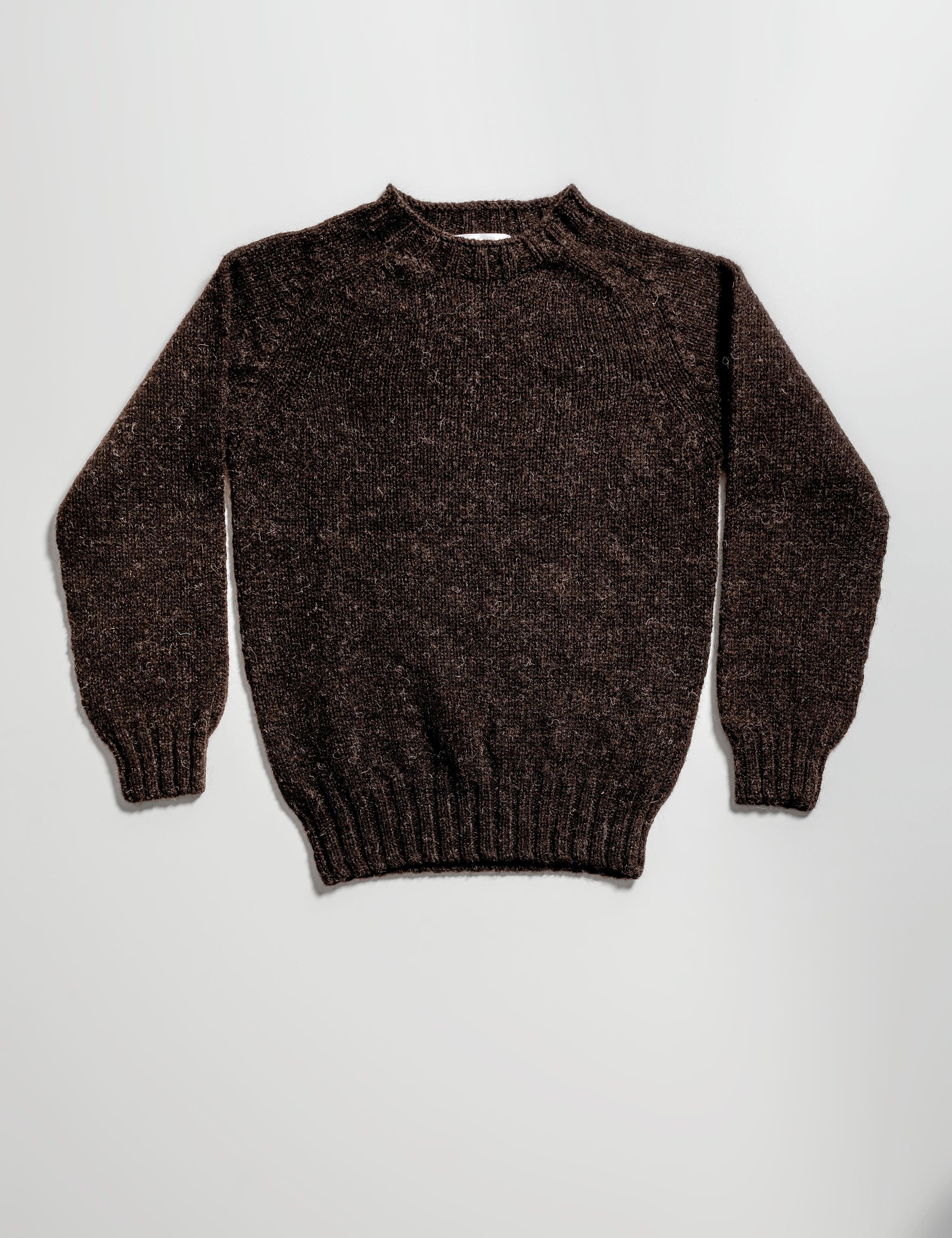 British Heritage Natural Wool Sweater - Welsh Black