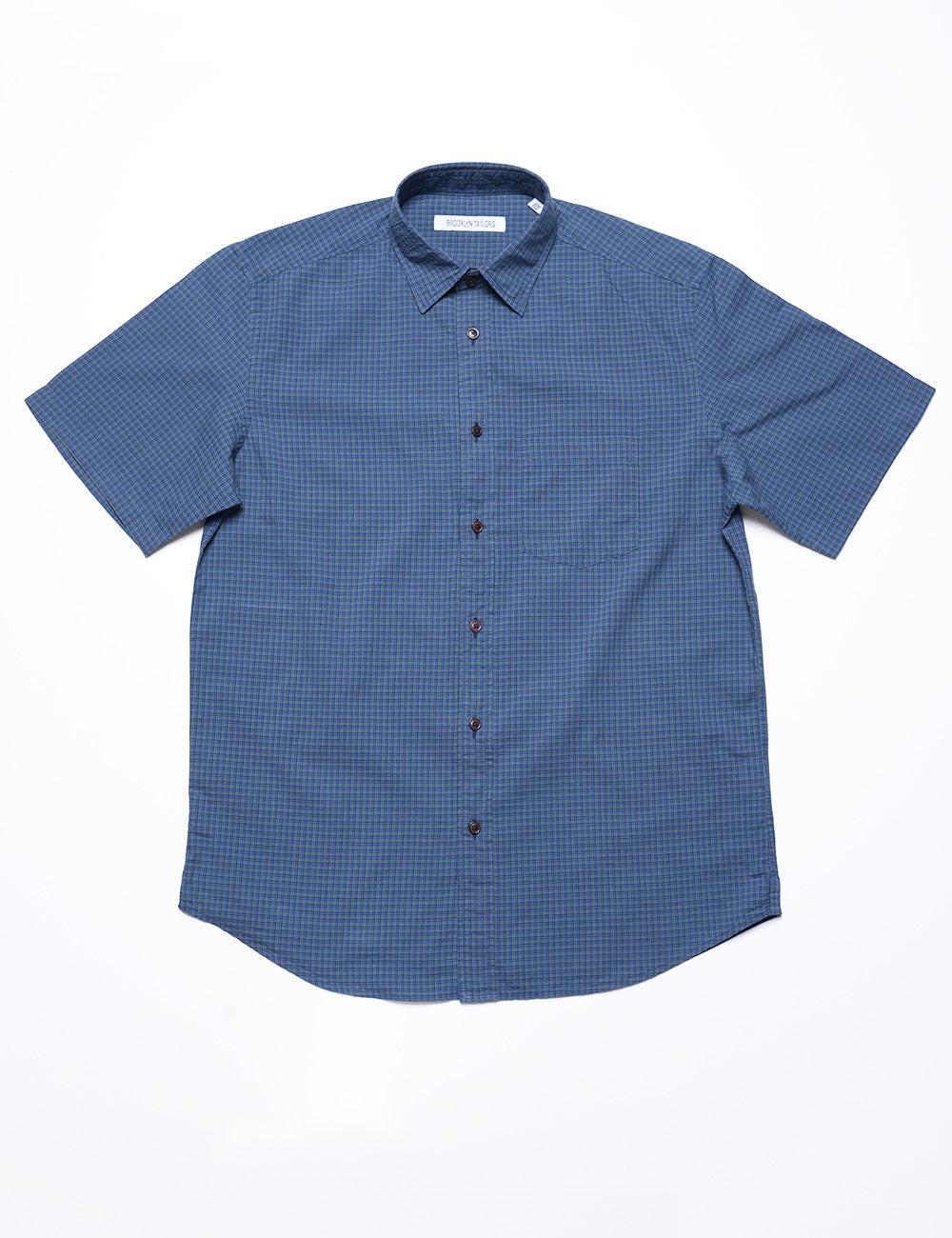 FINAL SALE: BKT14 Casual Shirt in Washed Poplin - Skyline