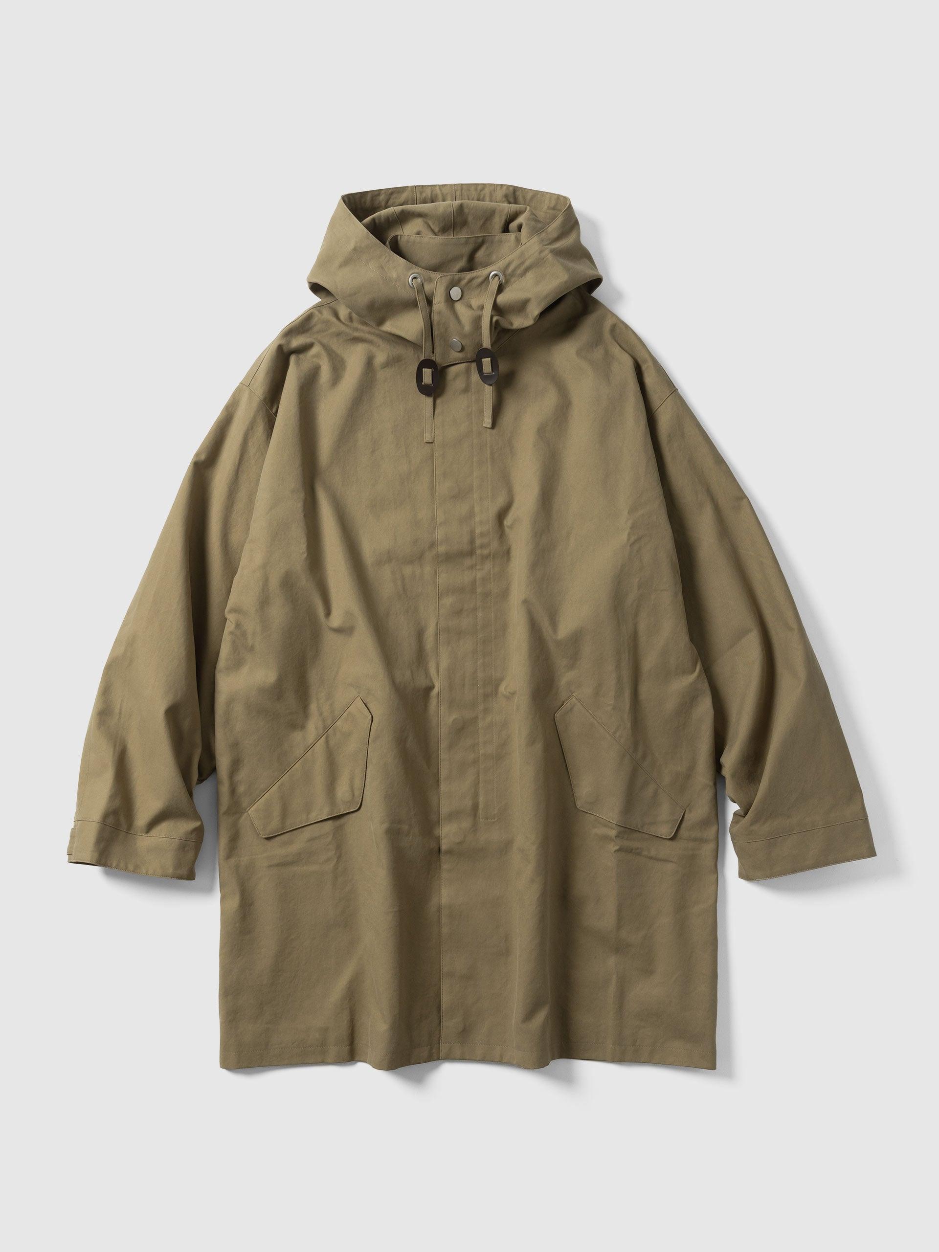 Cotton Gabardine Nidom Coat Beige