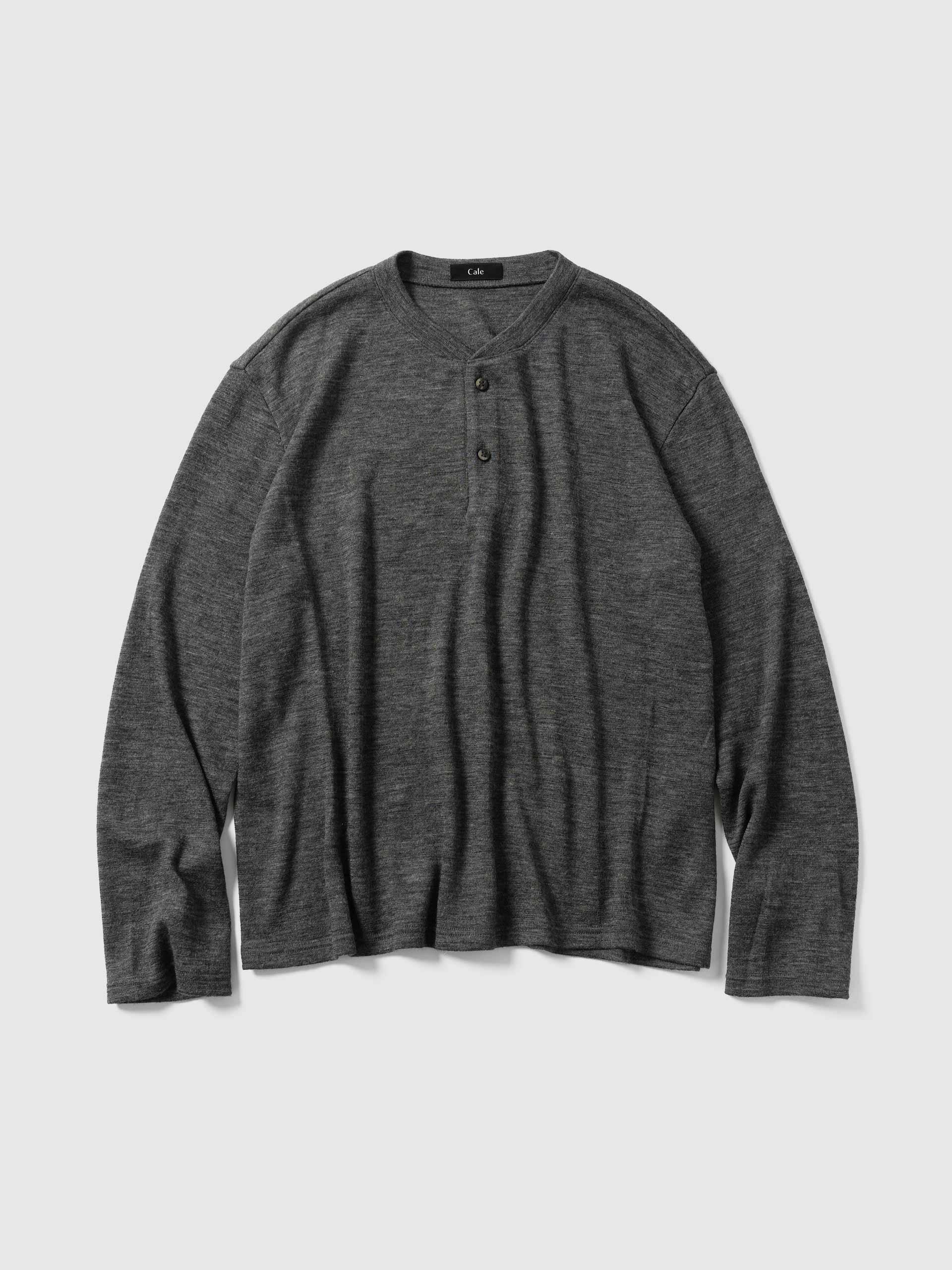 Royal Baby Alpaca Ponte Longsleeve Dark Gray