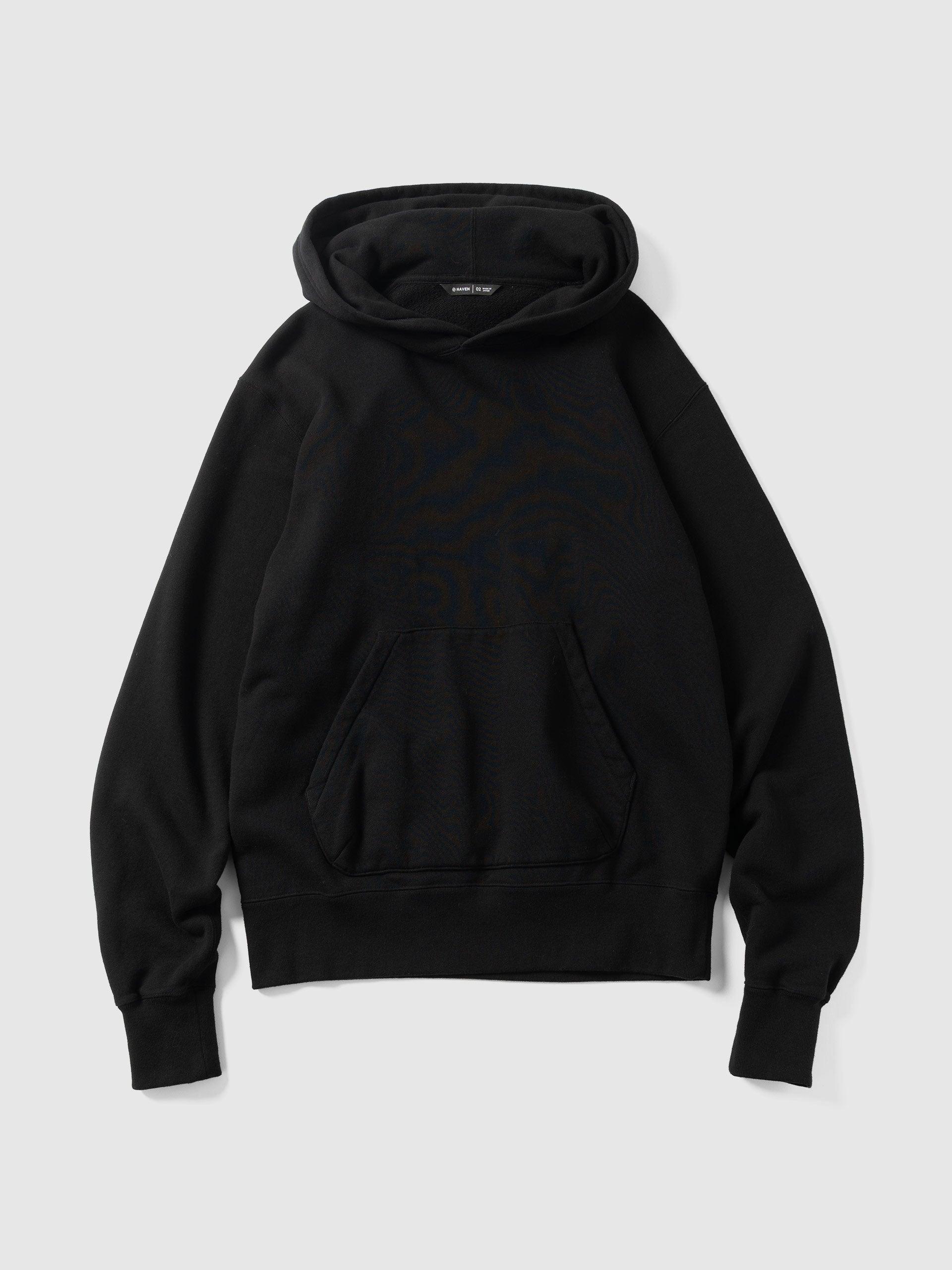 Excel Hoodie - Urake Cotton Terry Black