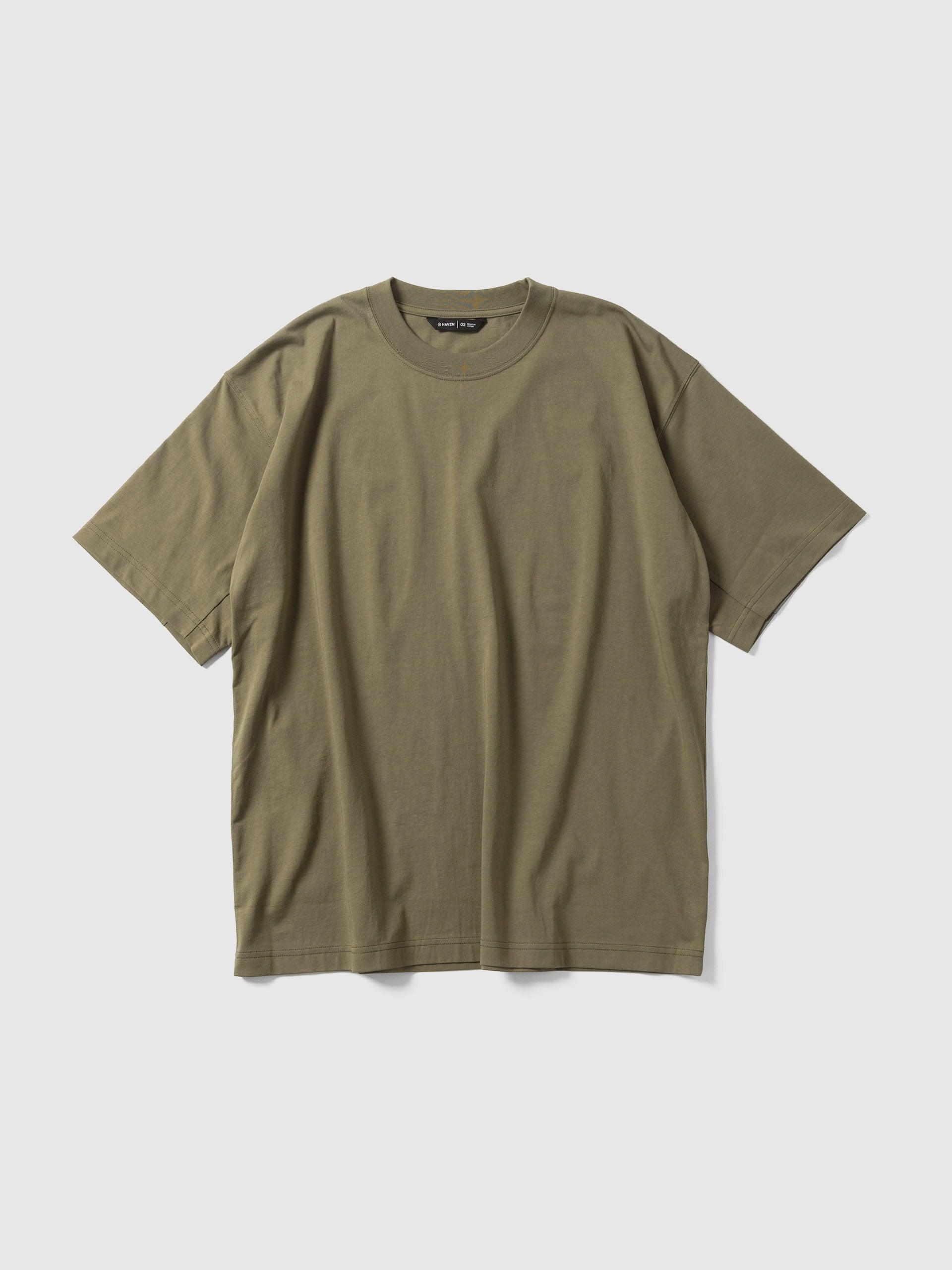 Excel Relaxed Fit T-Shirt S/S - Siro Cotton Jersey Olive