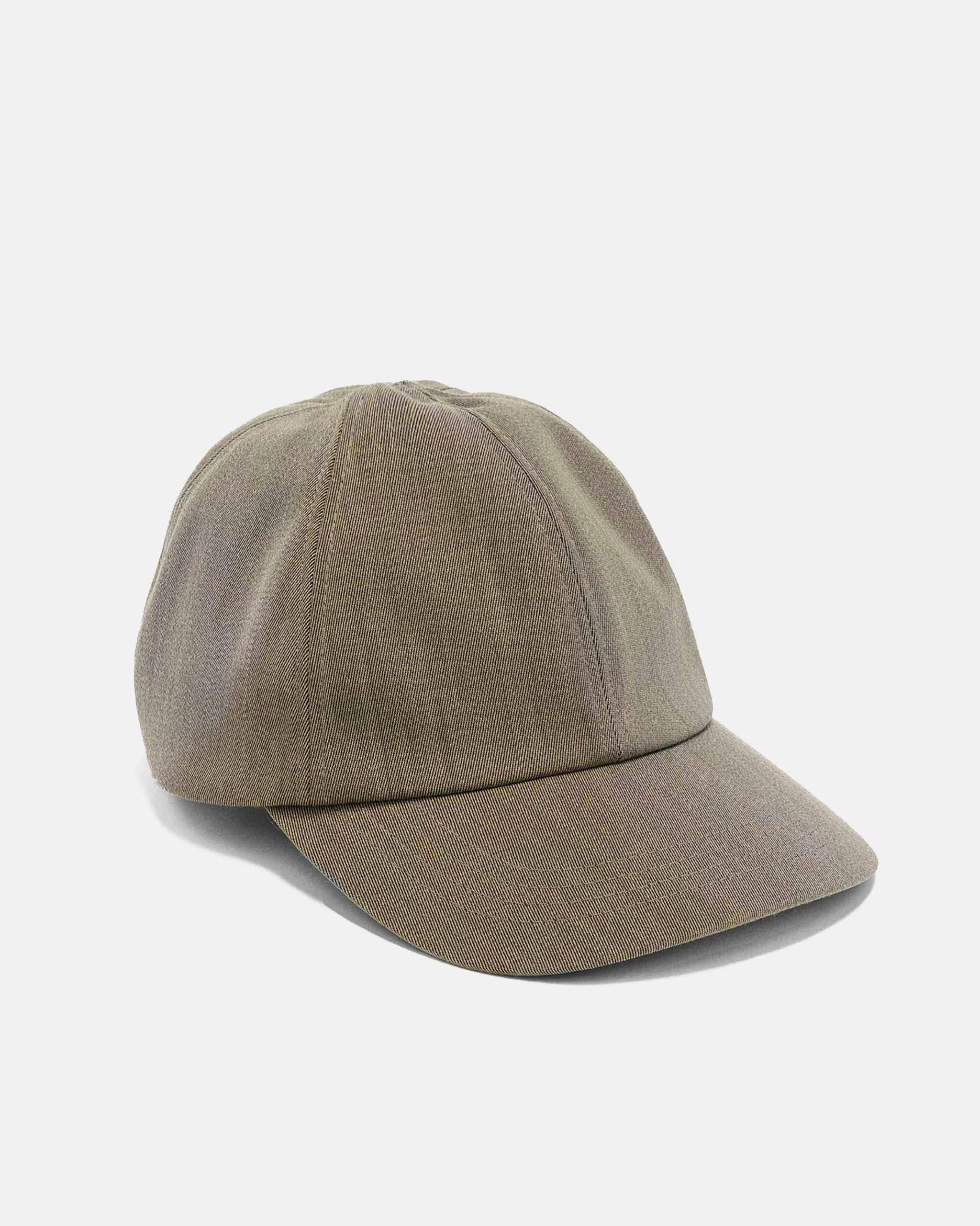 Field Cap - Loro Piana Storm System 3L Wool Nylon Taupe