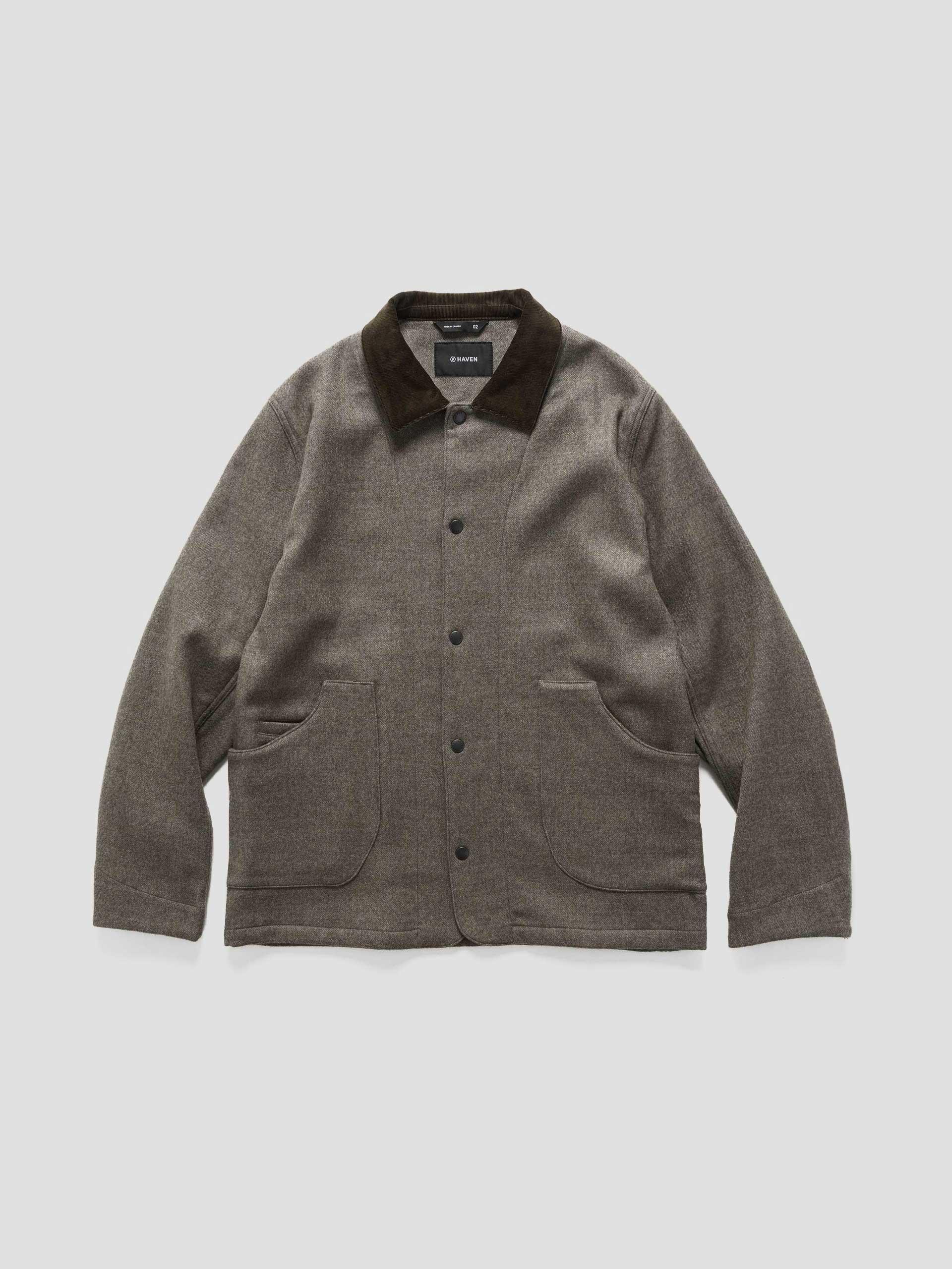 Graft Coat - Loro Piana Zelander® Merino Wool Taupe