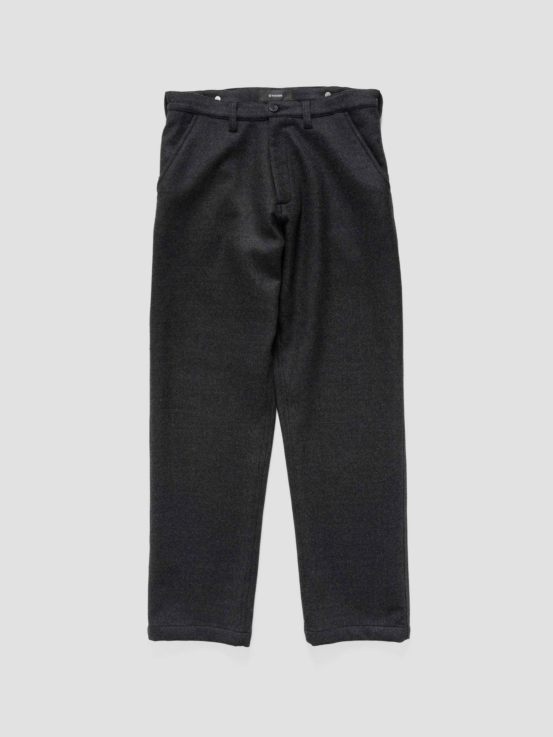 Graft Pant - Loro Piana Zelander® Merino Wool Charcoal
